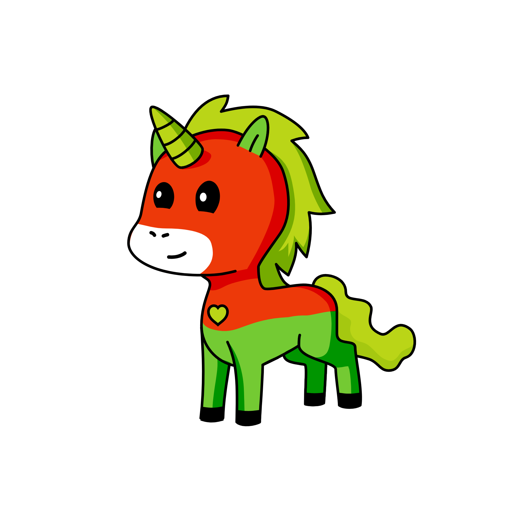 Toffee Apple, the unicorn