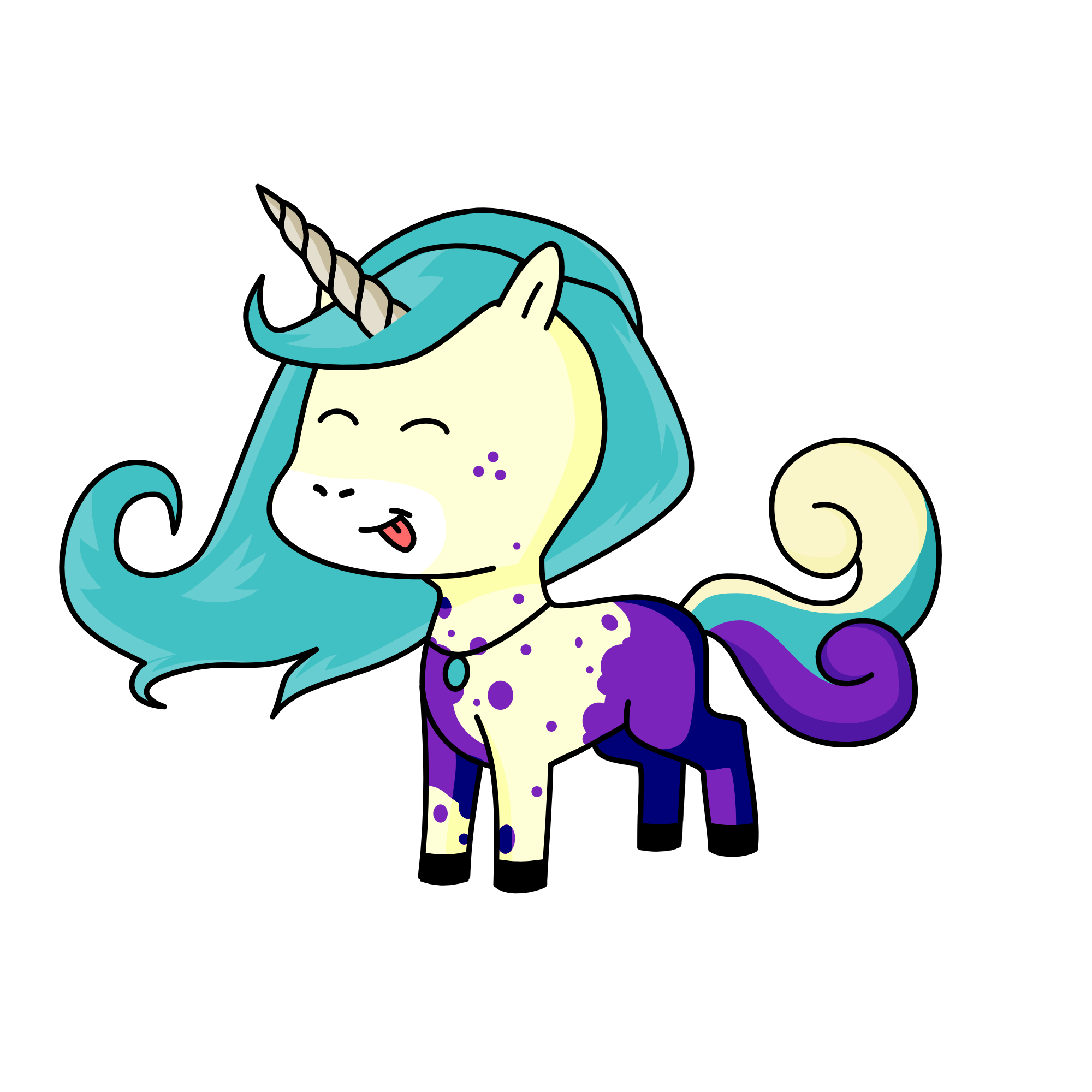 Soda, the unicorn