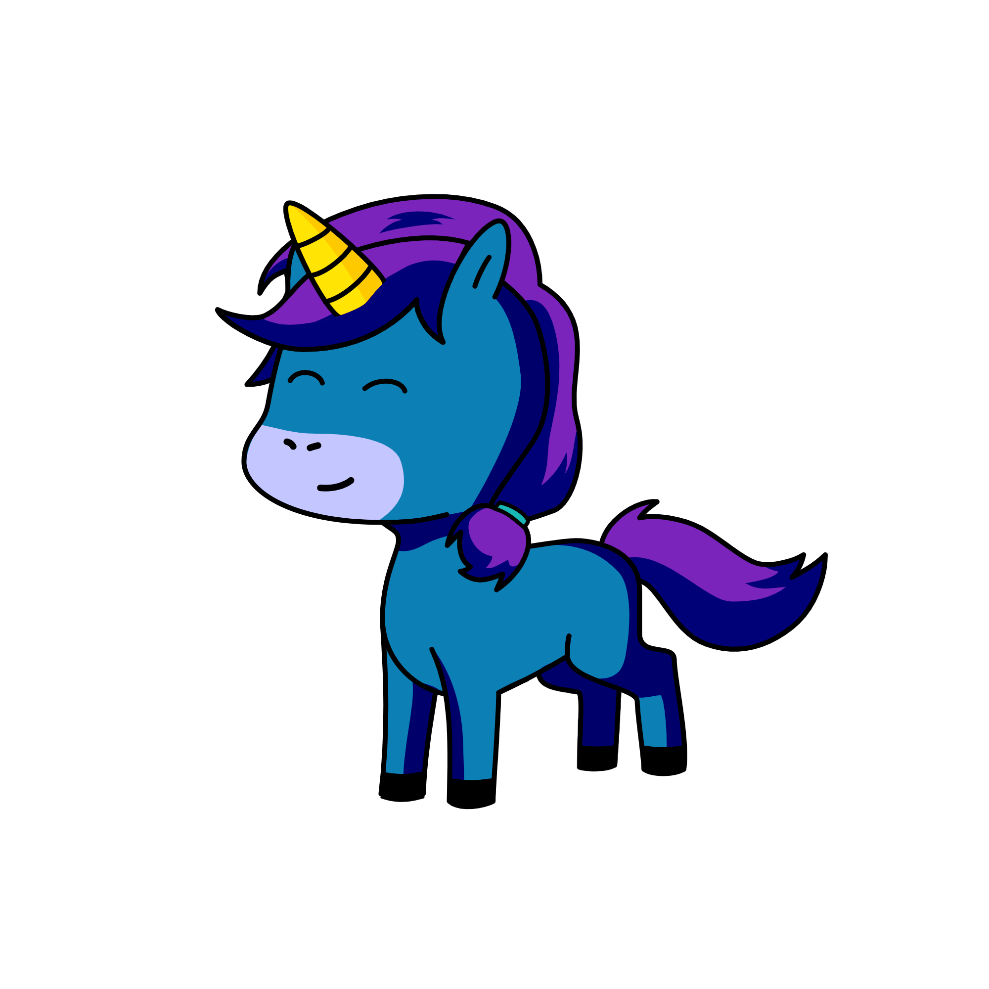 moon, the unicorn
