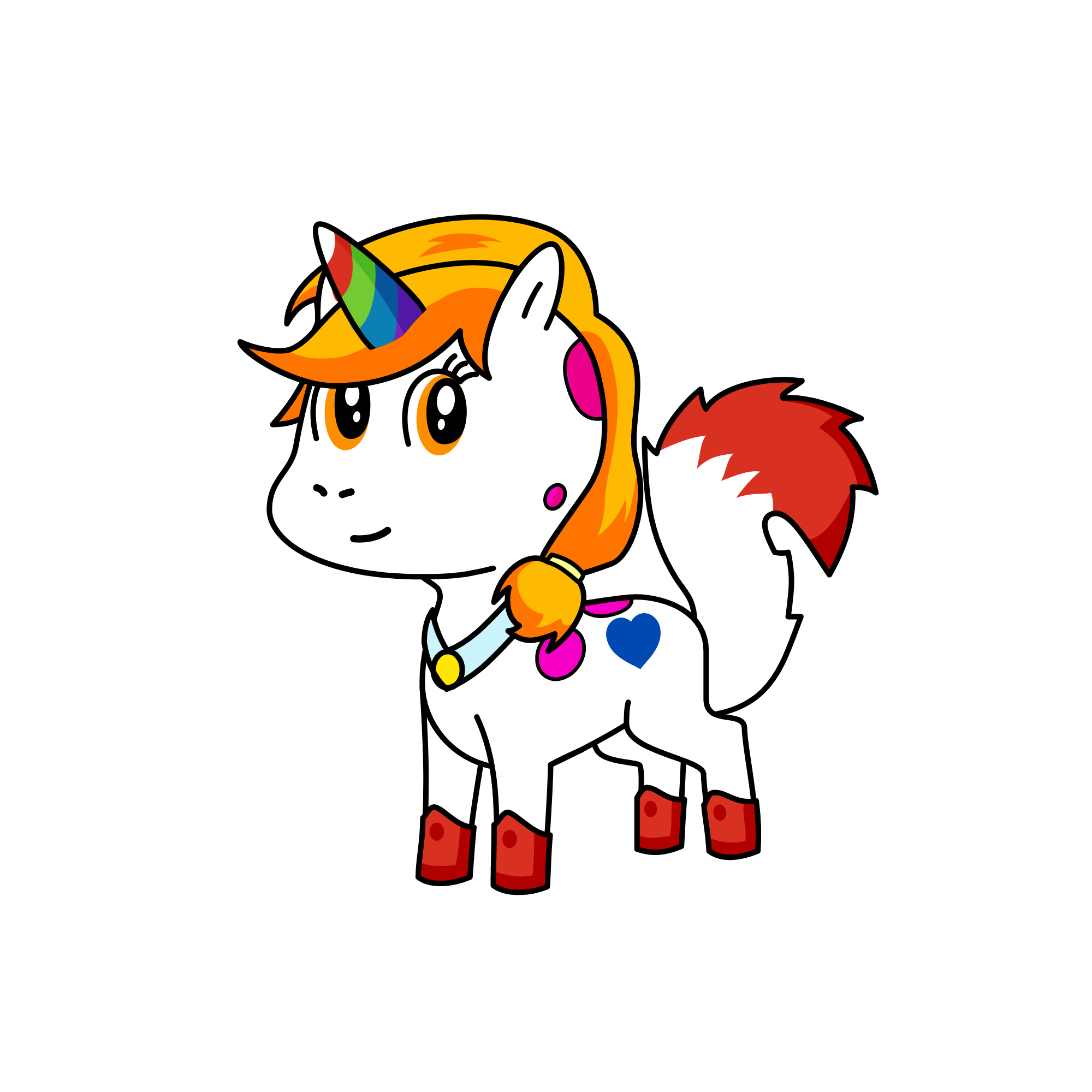 единорог шебра, the unicorn
