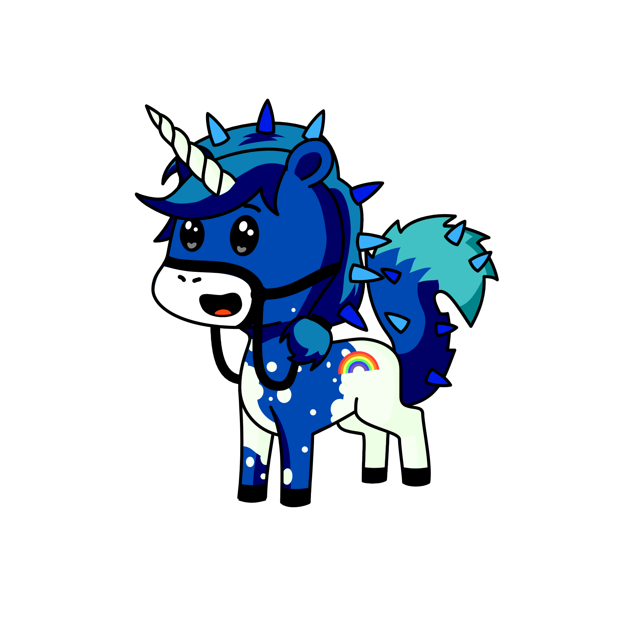 Sky, the unicorn