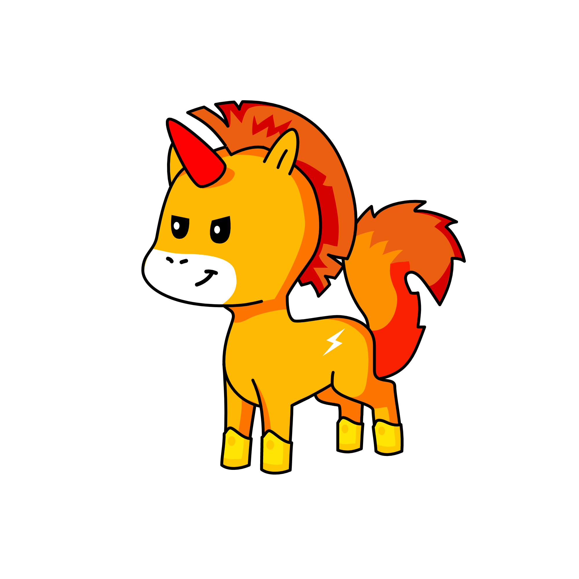 dasher, the unicorn