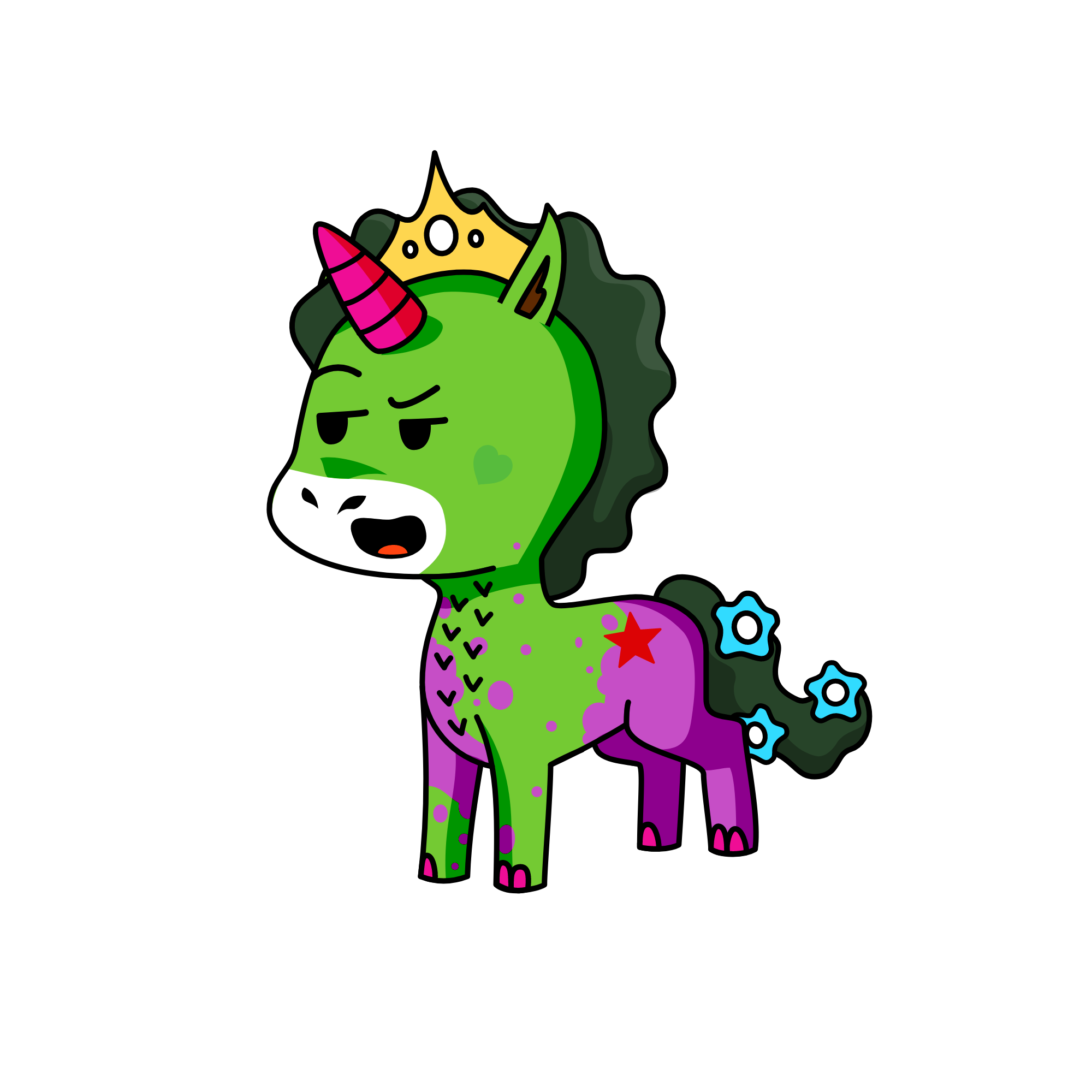teena, the unicorn
