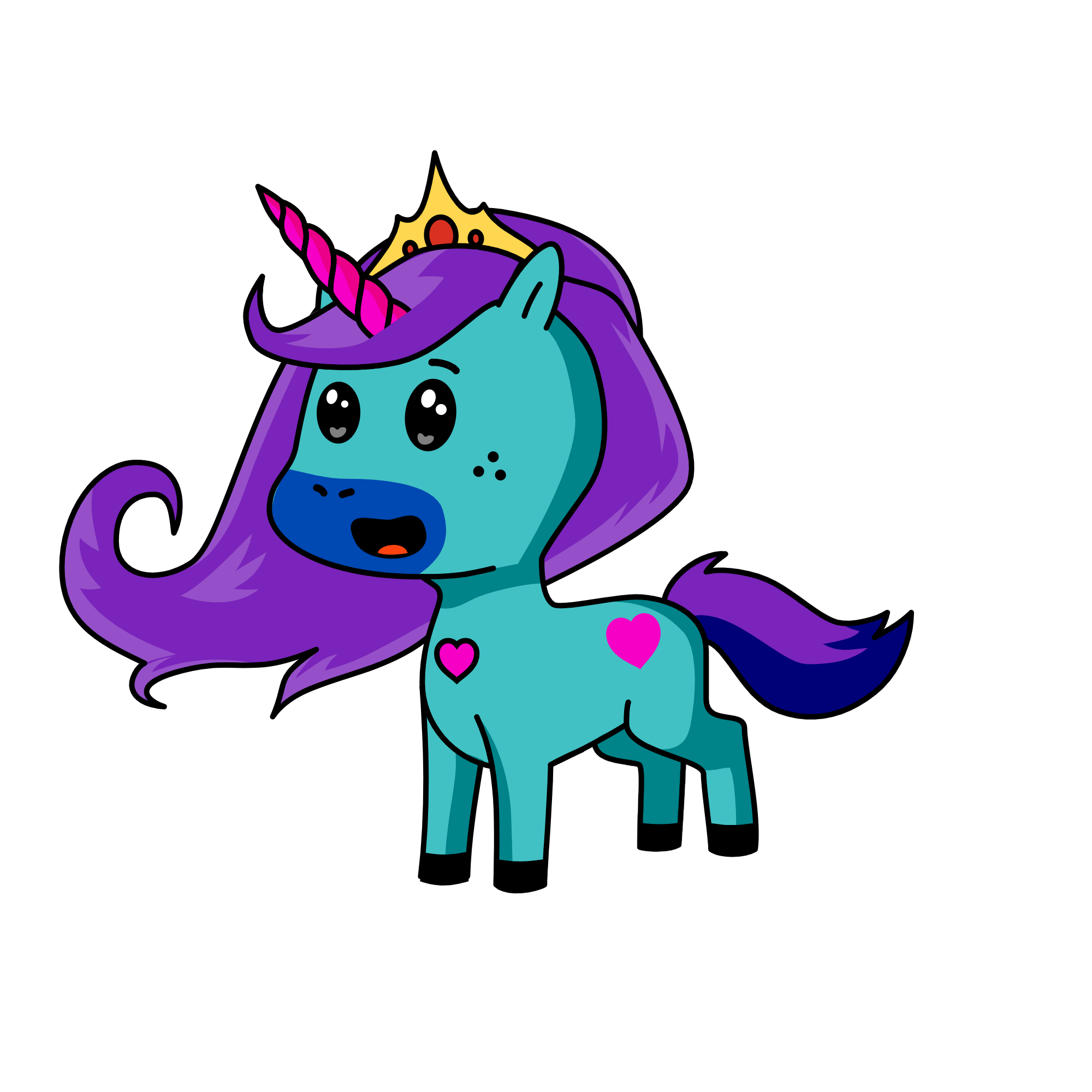 charllote, the unicorn