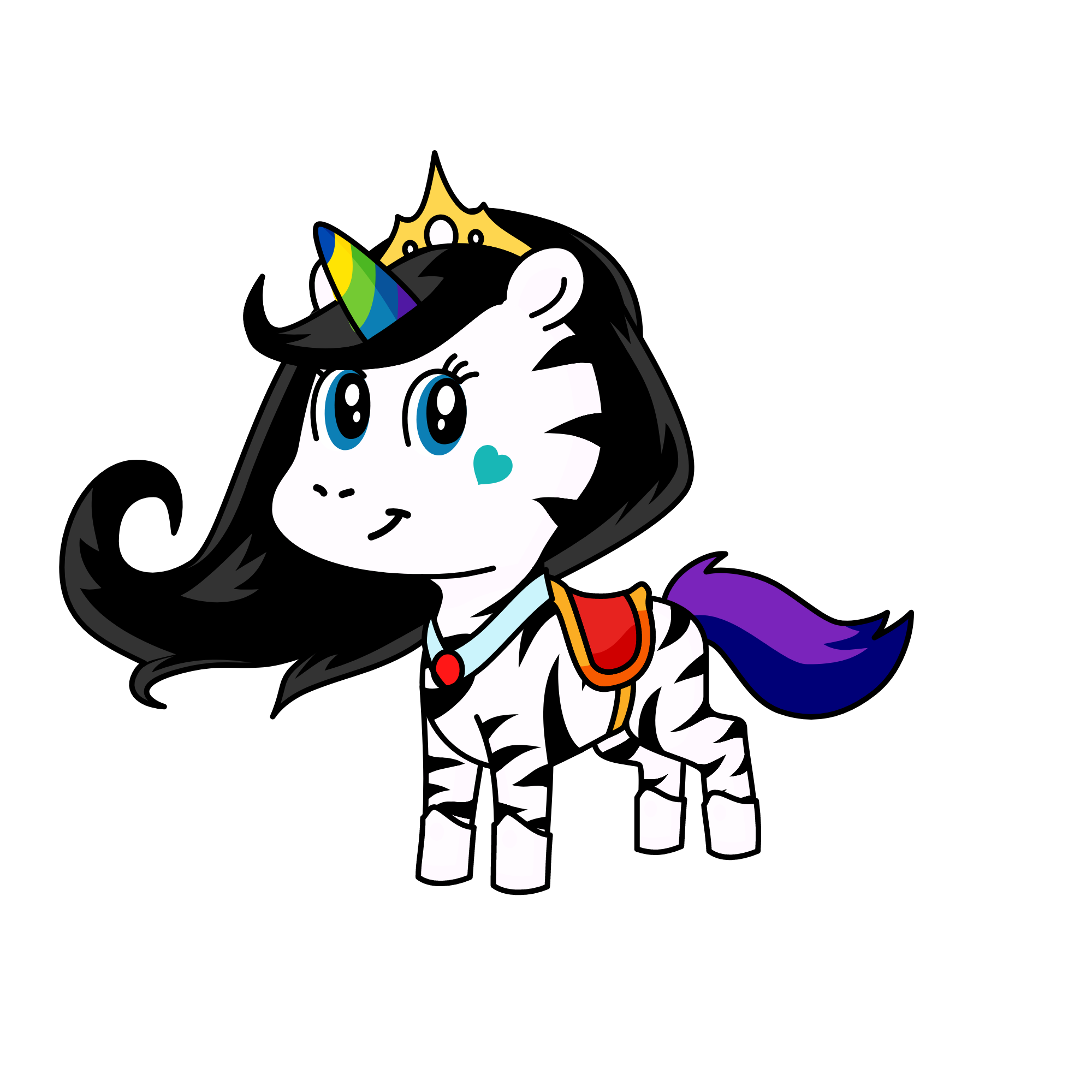 queen unicorn, the unicorn