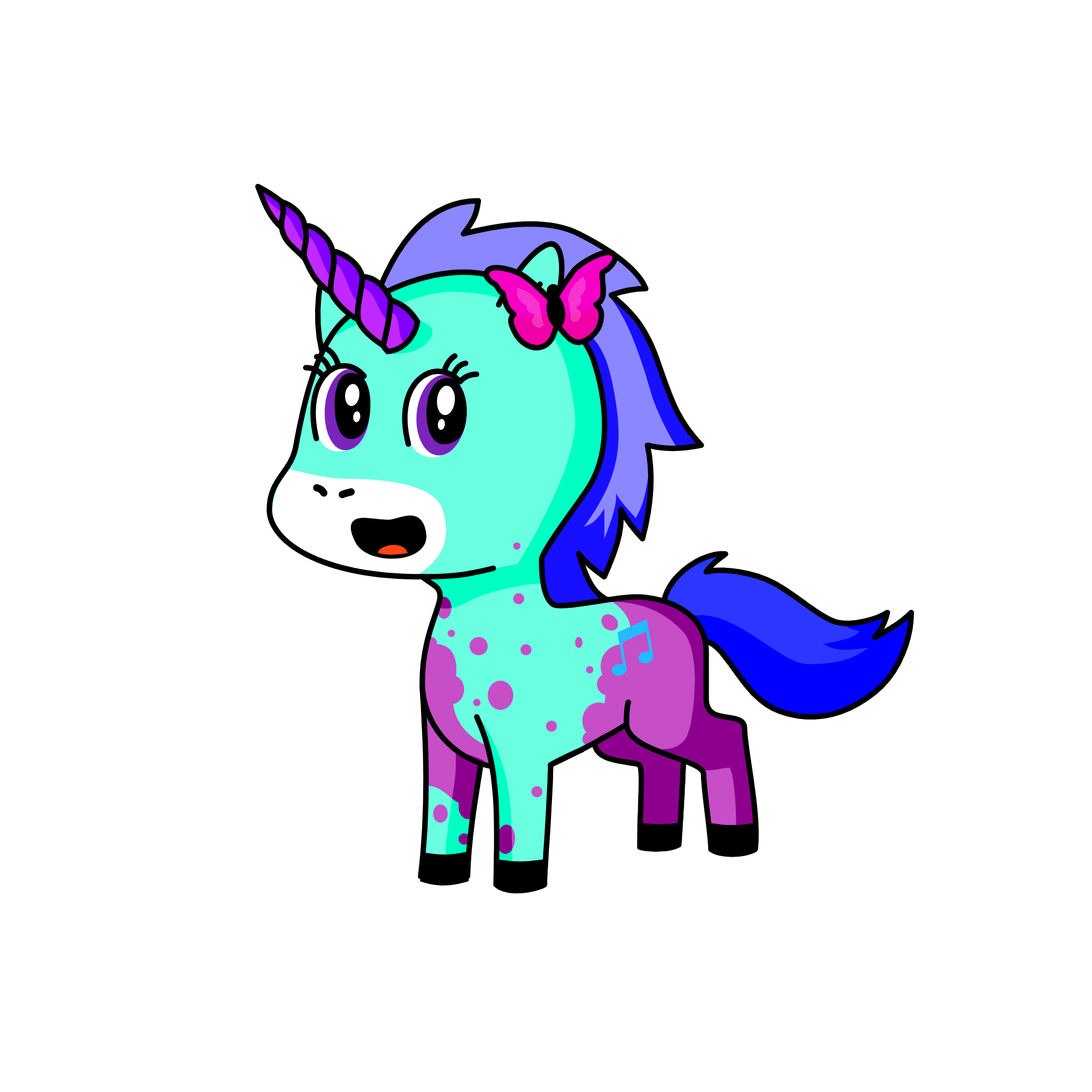 Aggo, the unicorn