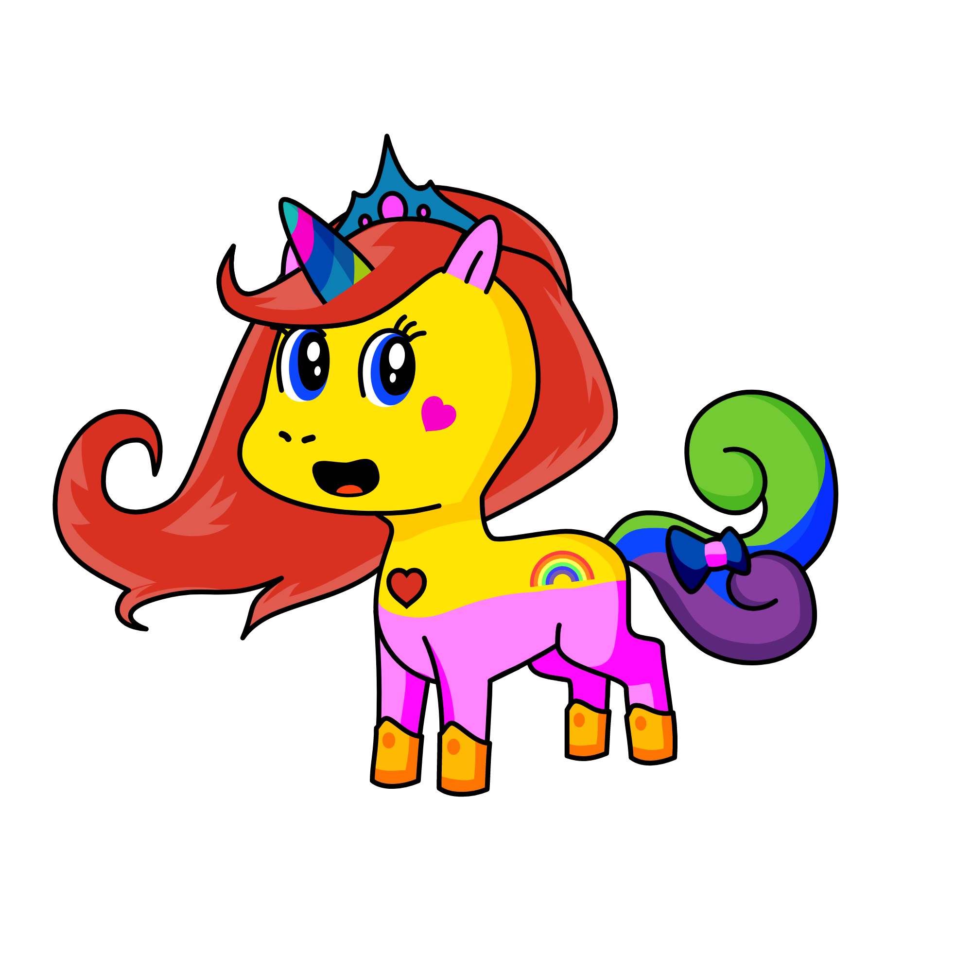Family Unicorn, the unicorn