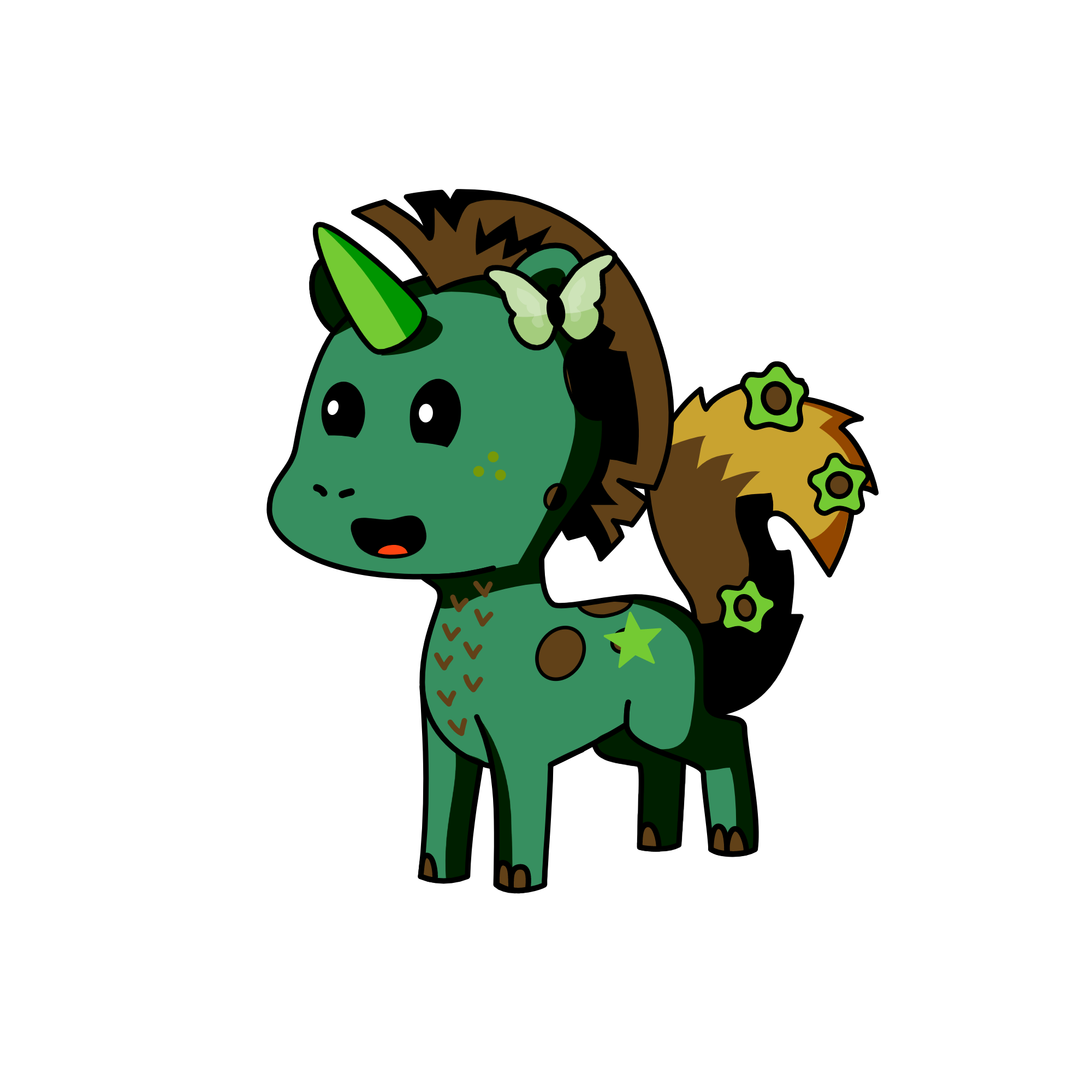 Kelp, the unicorn