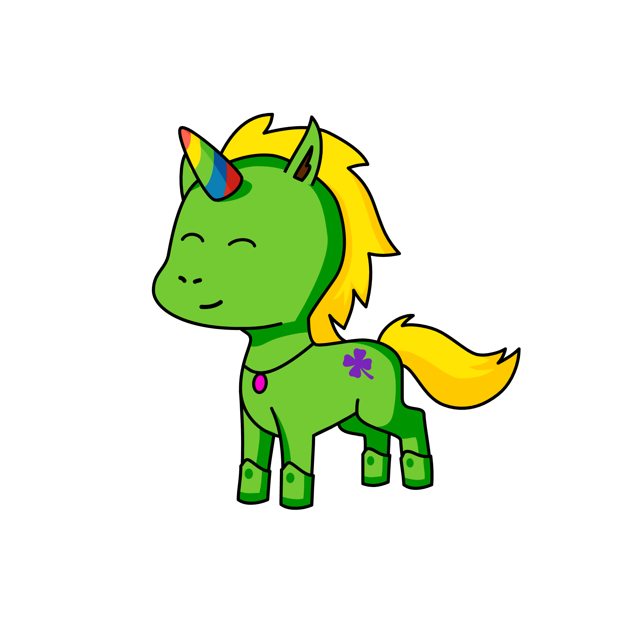 876555566, the unicorn