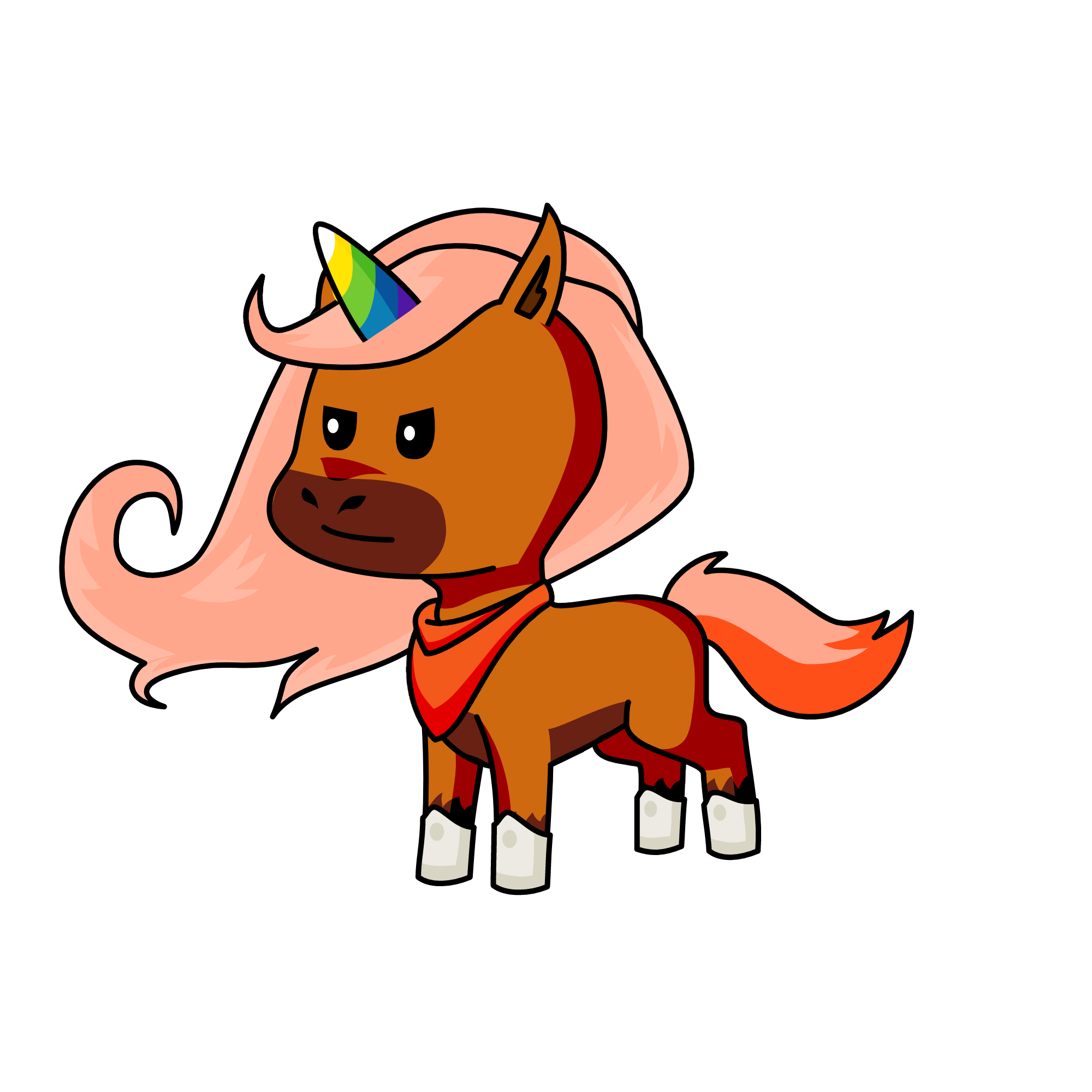 Папик, the unicorn