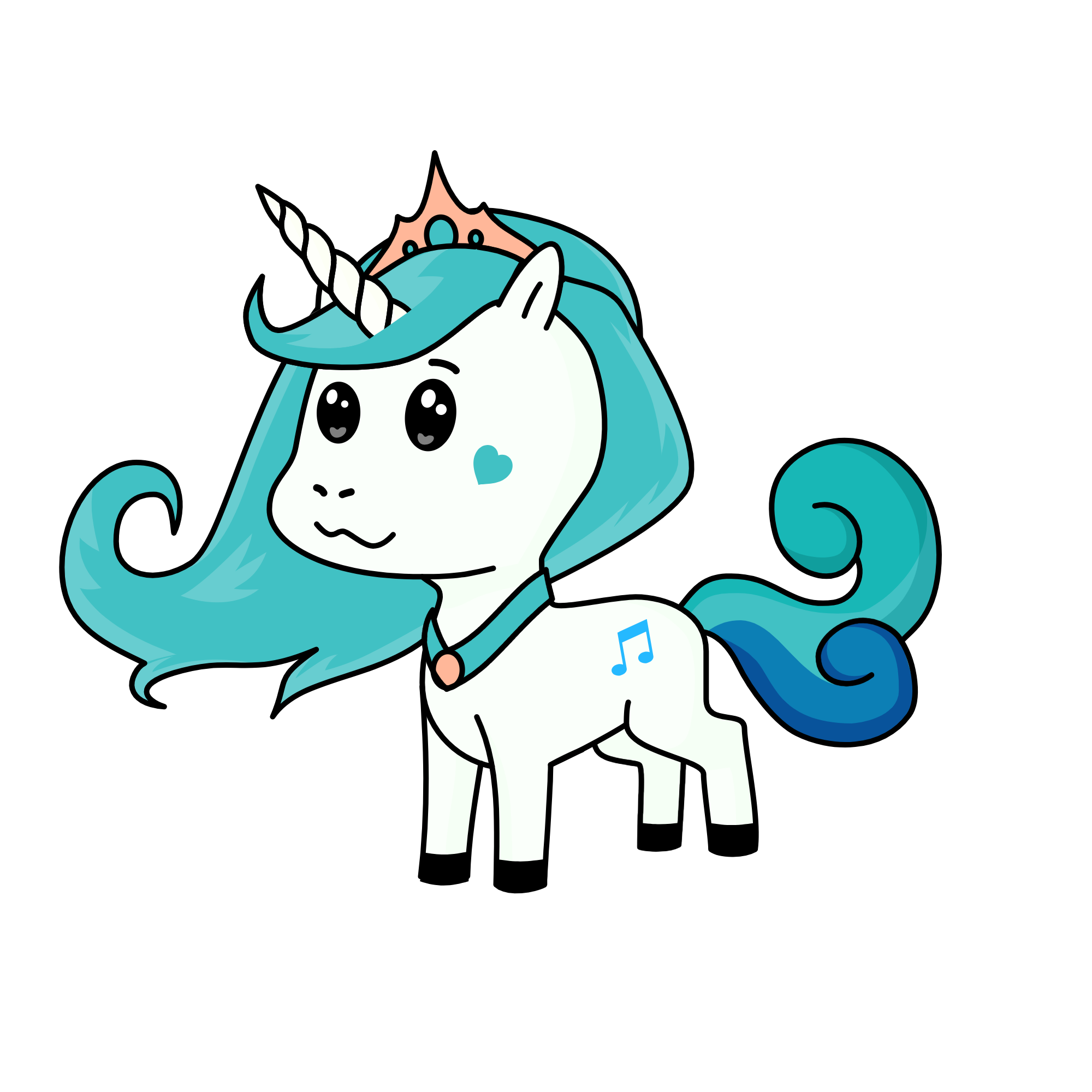 Windy, the unicorn