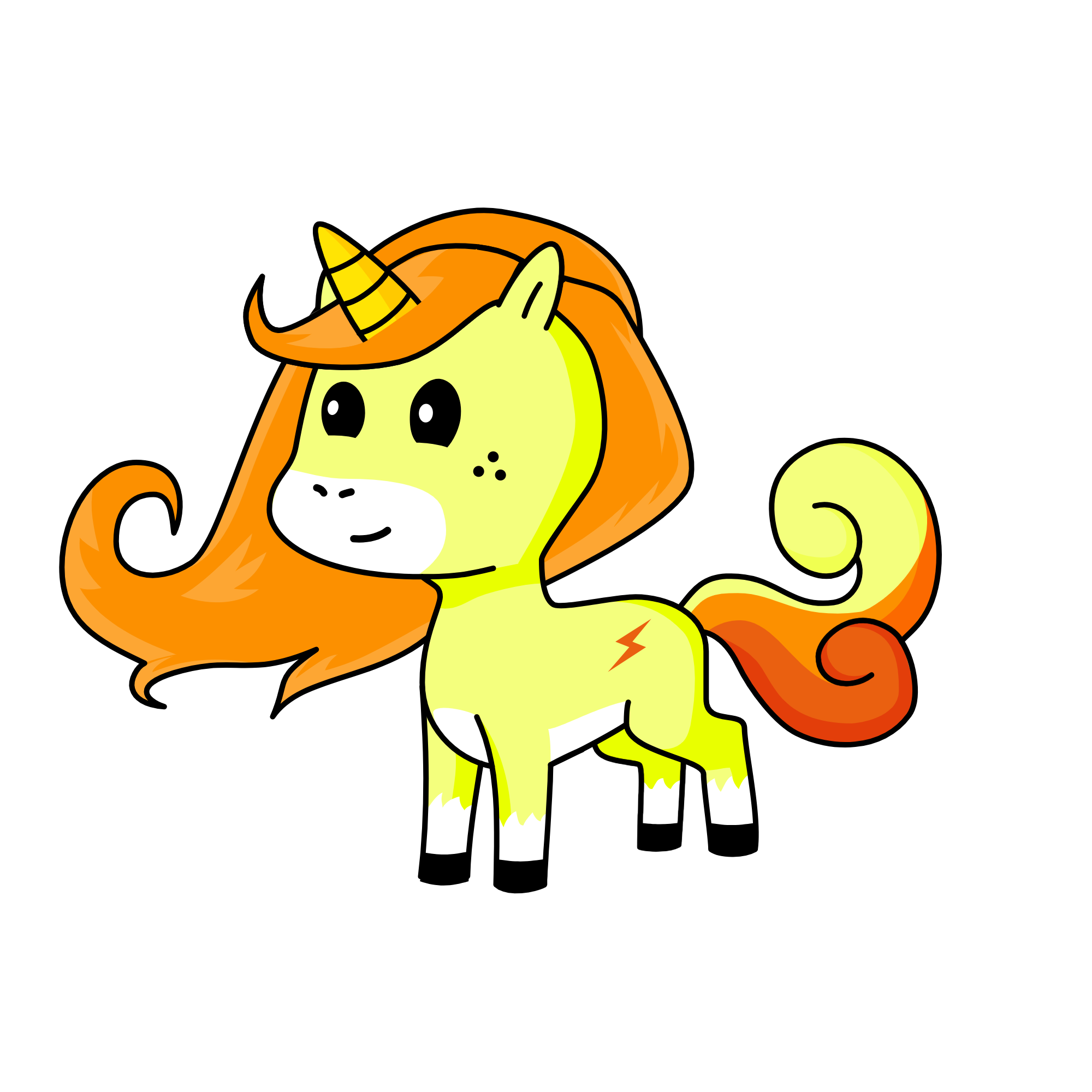 Sunny, the unicorn