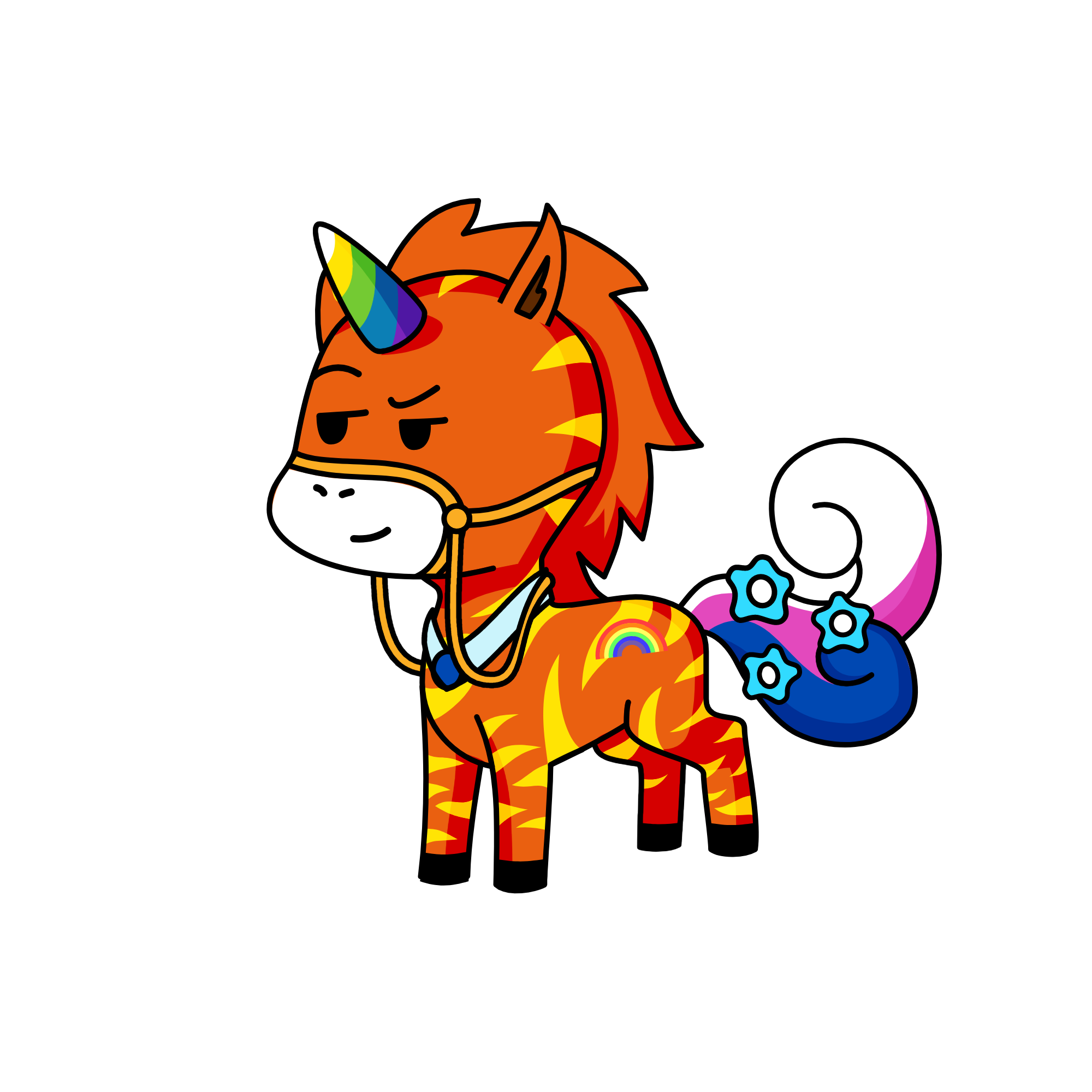 Super Fire, the unicorn