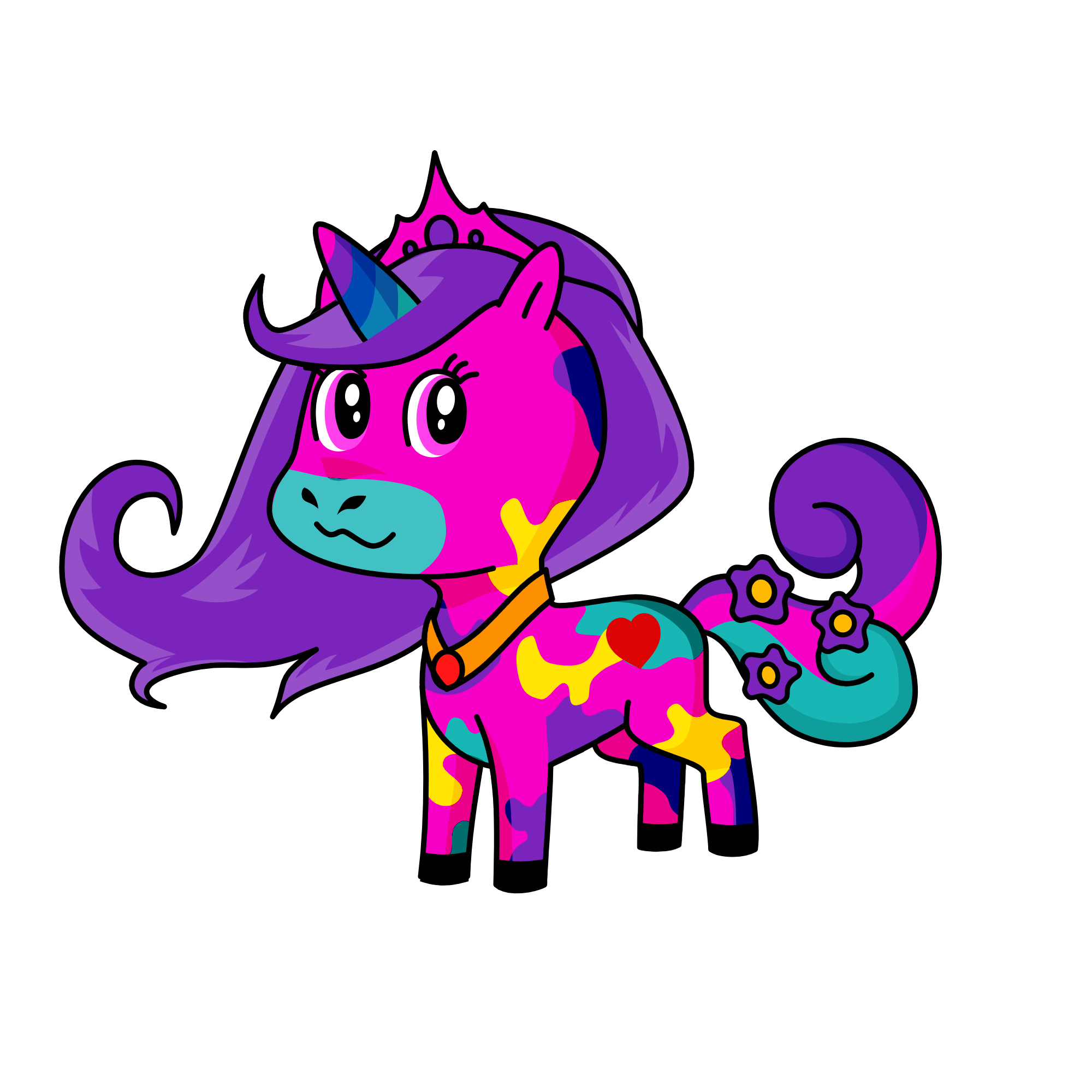 sunny, the unicorn