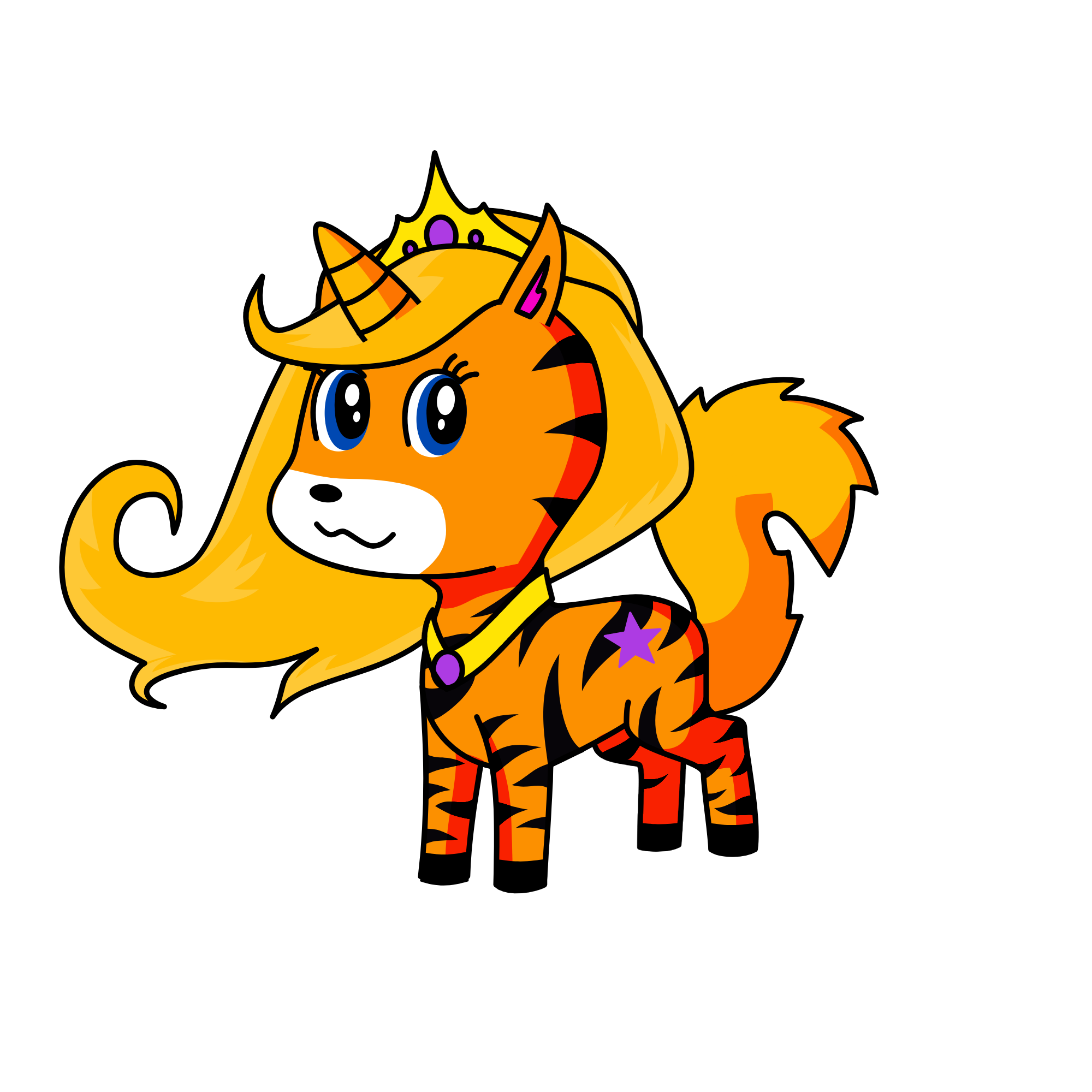 Princes Kittcorn, the unicorn