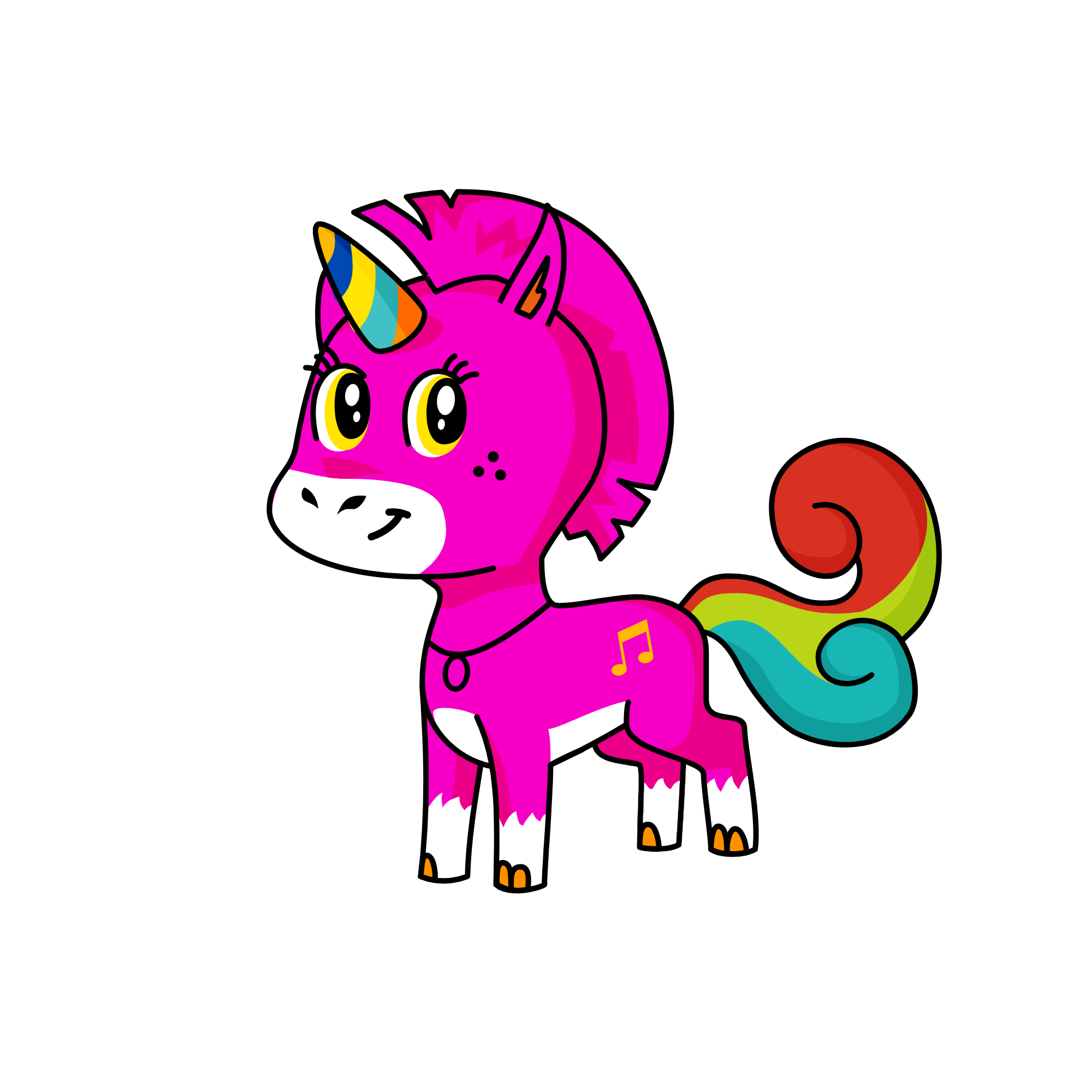 JJJJJJ, the unicorn