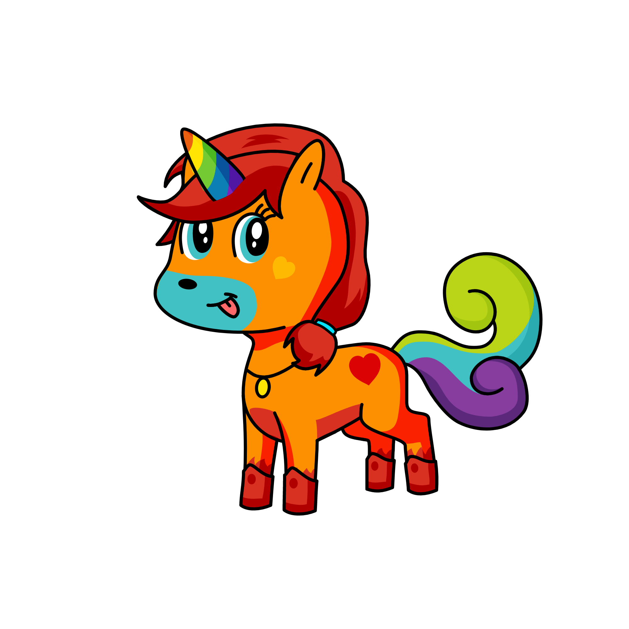 candyrendier, the unicorn