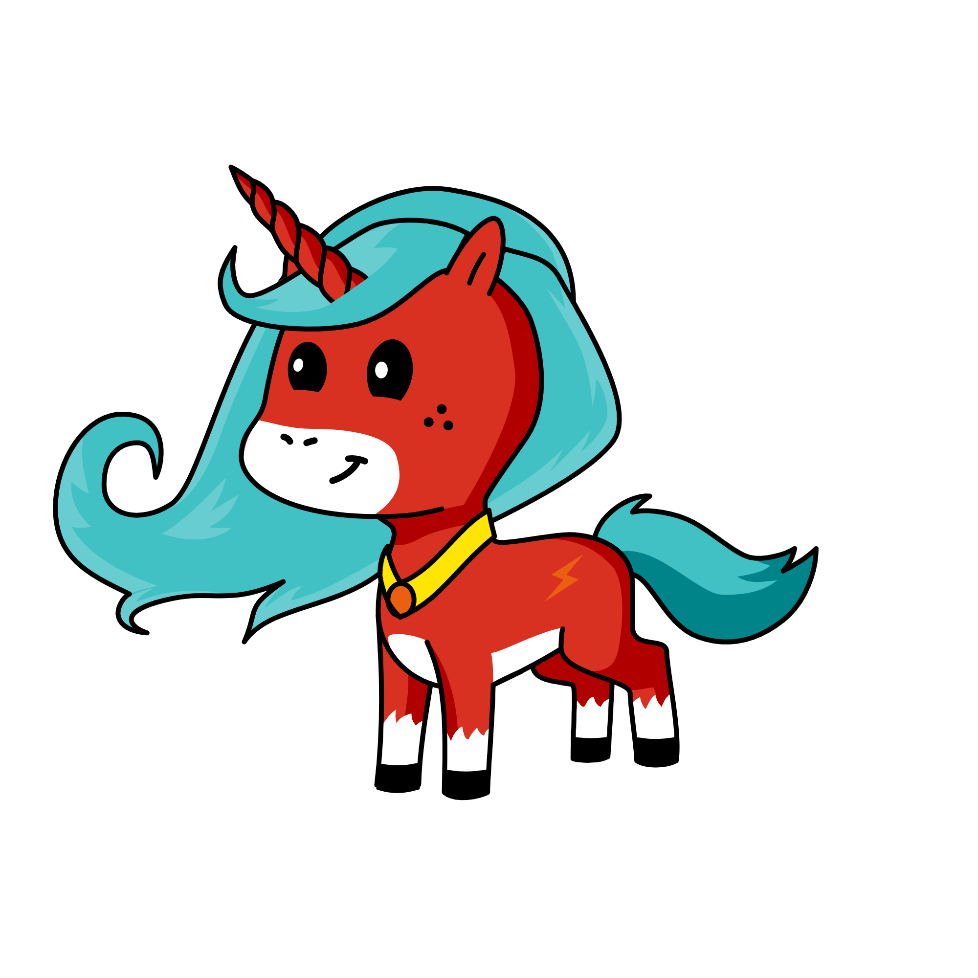 glory hallolailuya, the unicorn