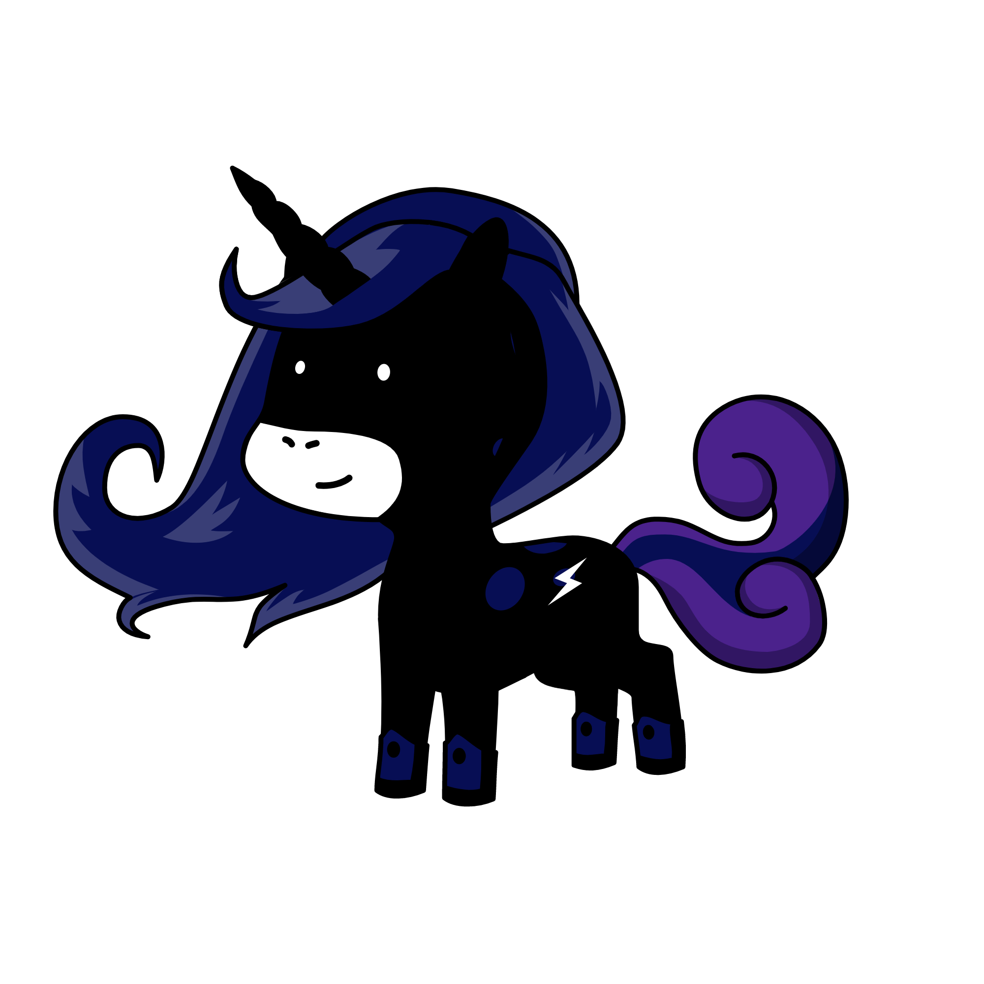 MIDNIGHT, the unicorn