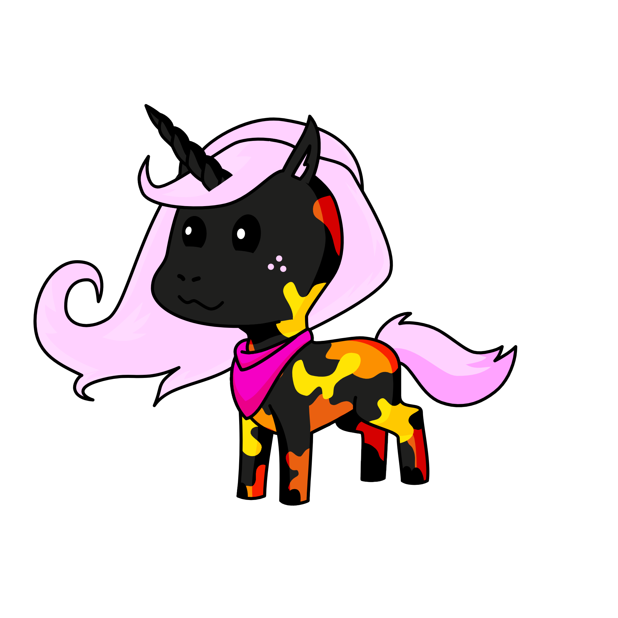 Rainy, the unicorn