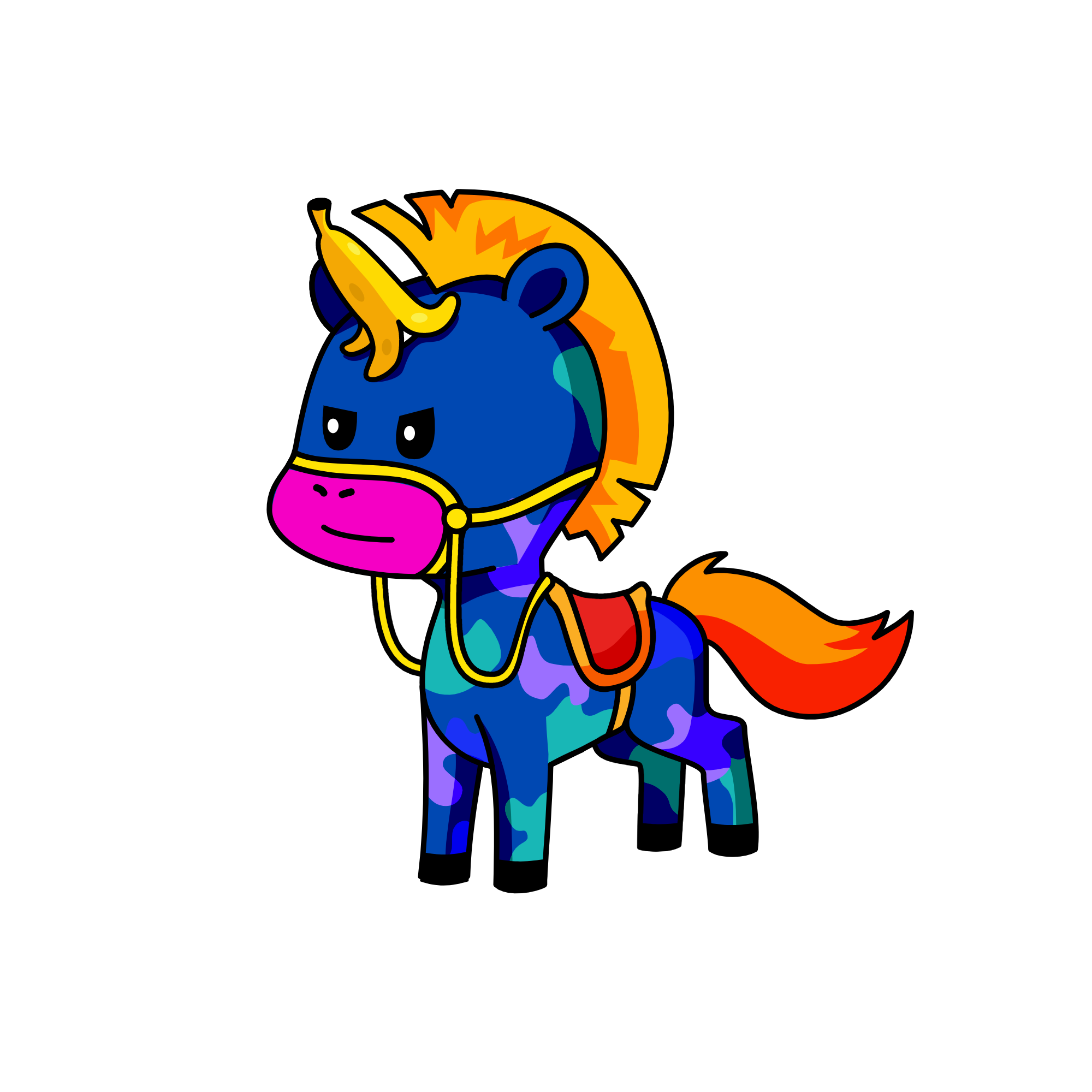 Rudo((Cuidadora amiga y muchos mas de la familia LILI osea todos los unicornios q LILI creo), the unicorn
