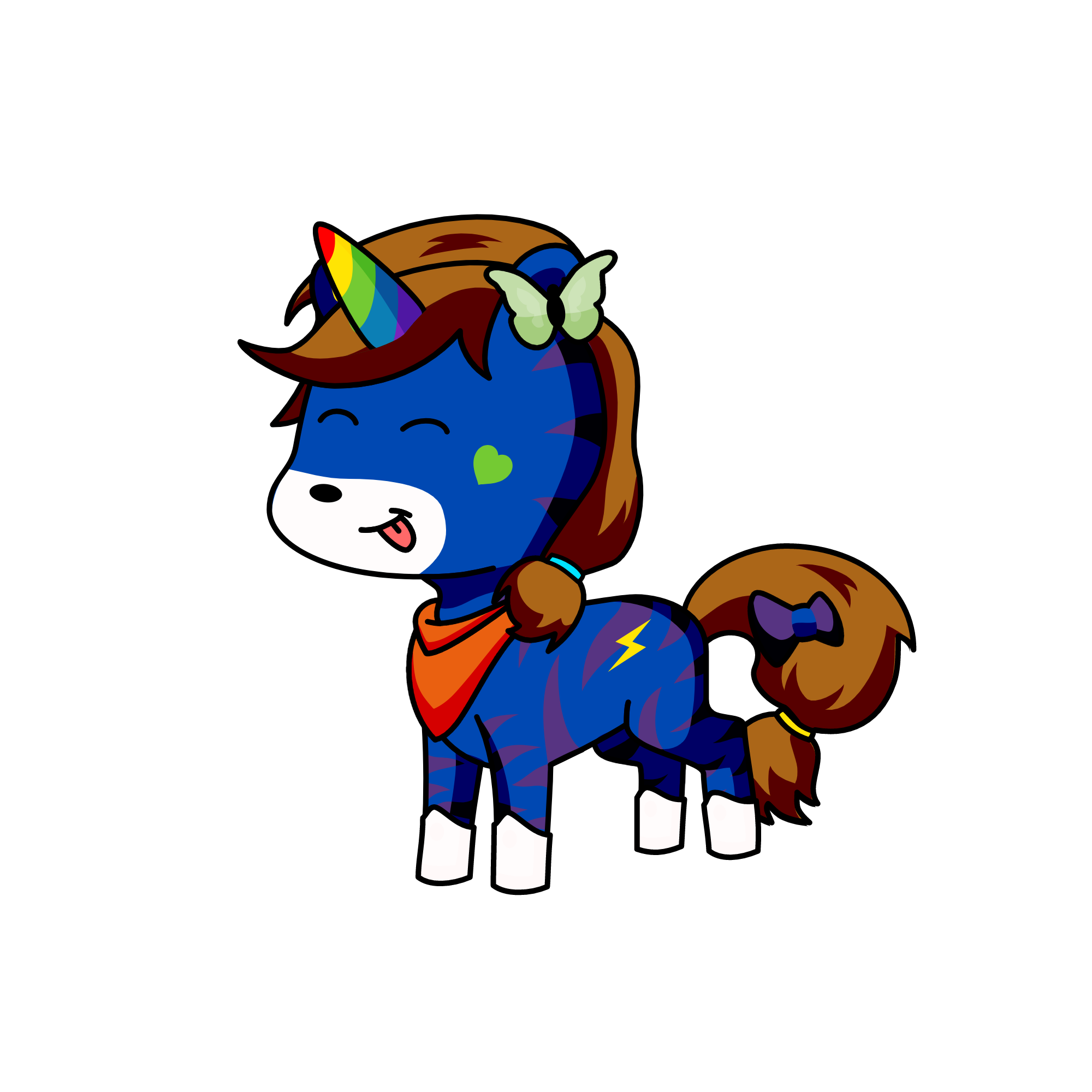 Nick(Reina de lA LIGA MAYOR), the unicorn