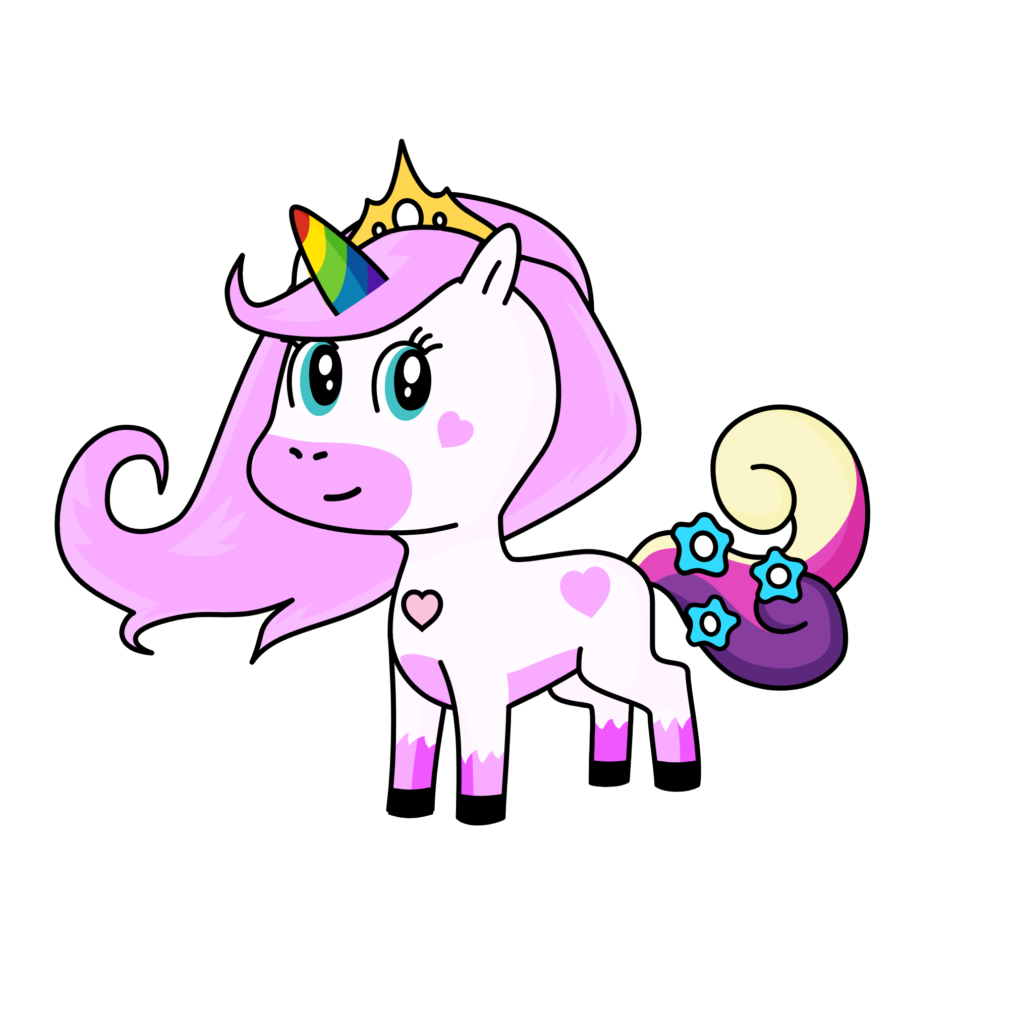 Pink Unicorn, the unicorn