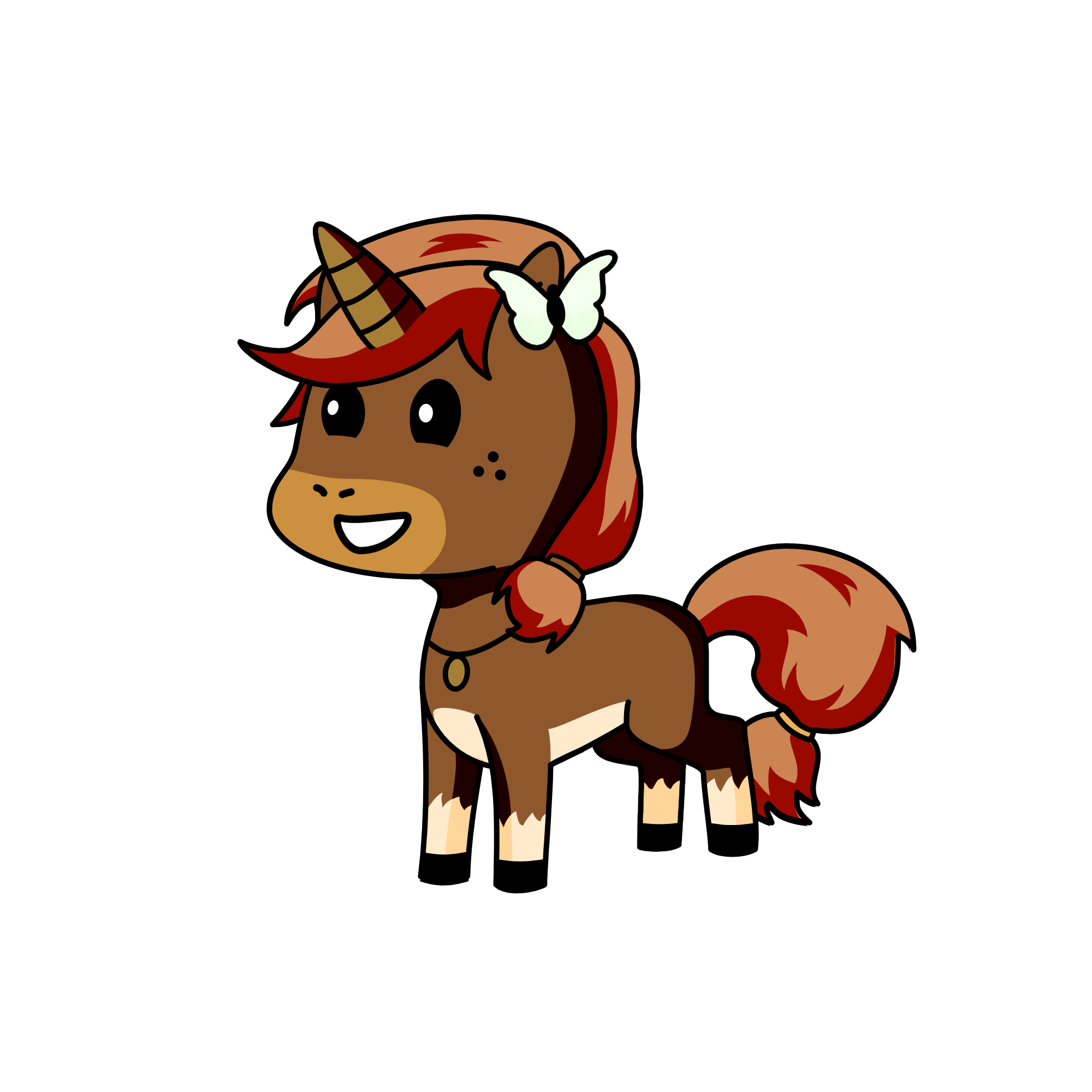 Maple (Chocolate), the unicorn