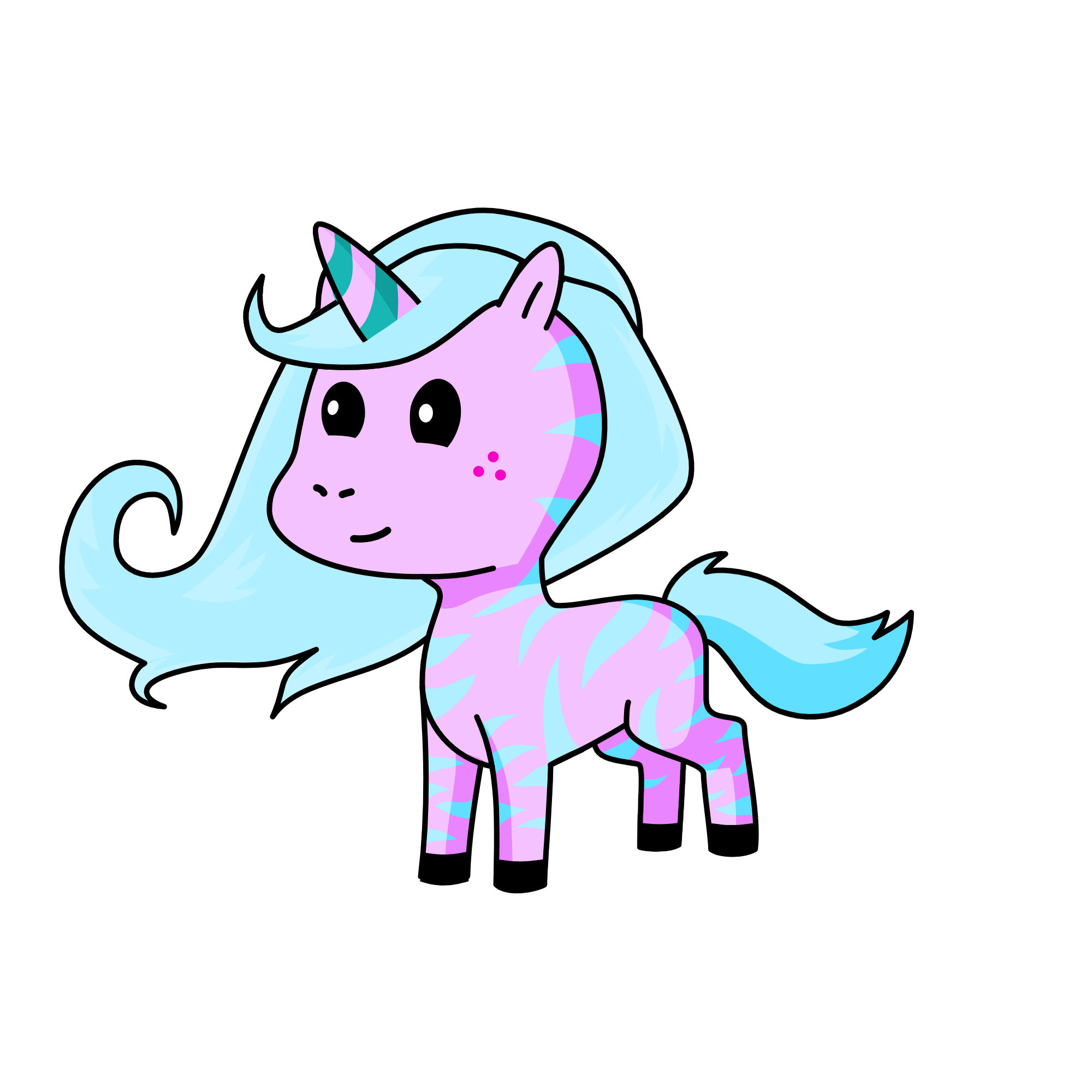 bella's mum, the unicorn