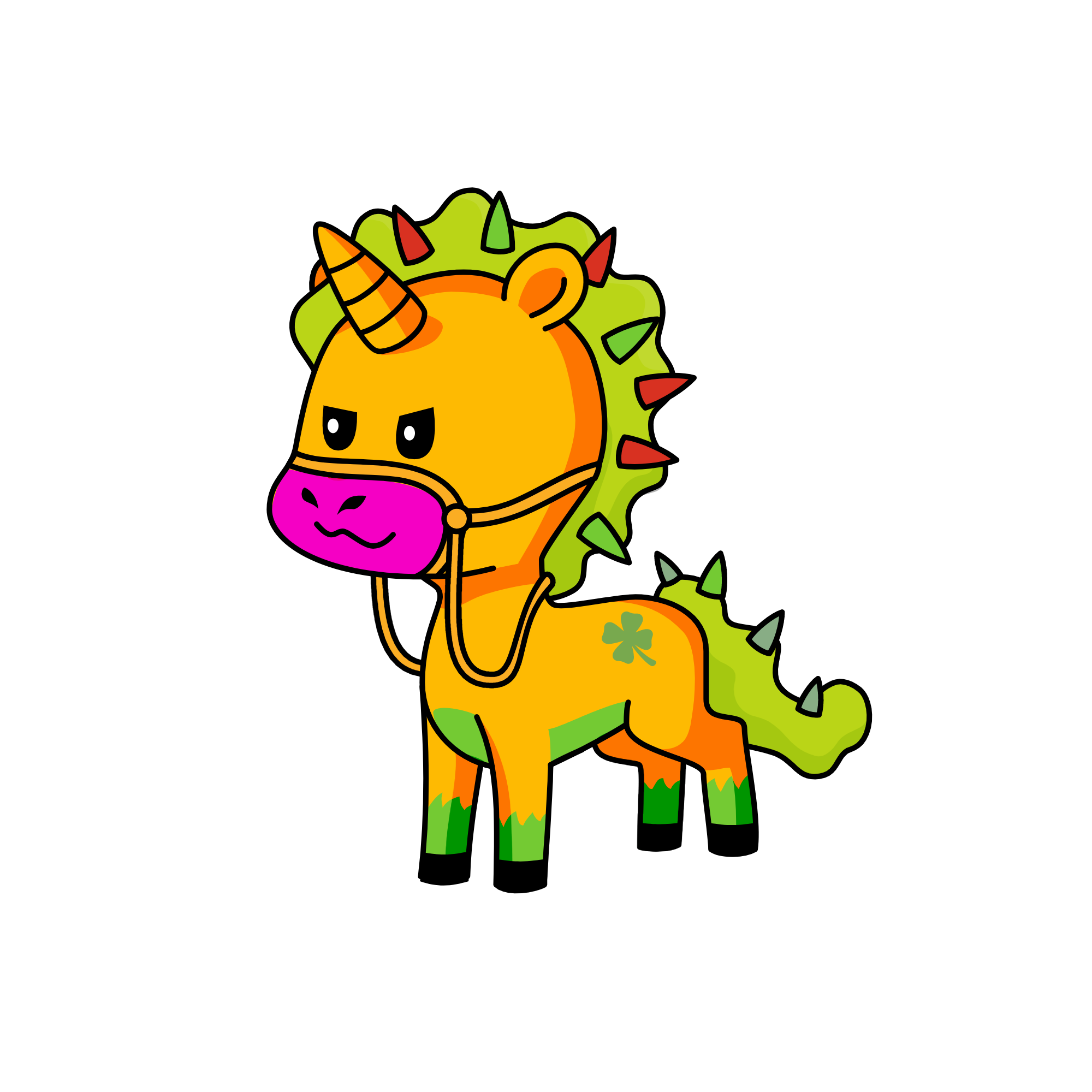 Vegetables, the unicorn
