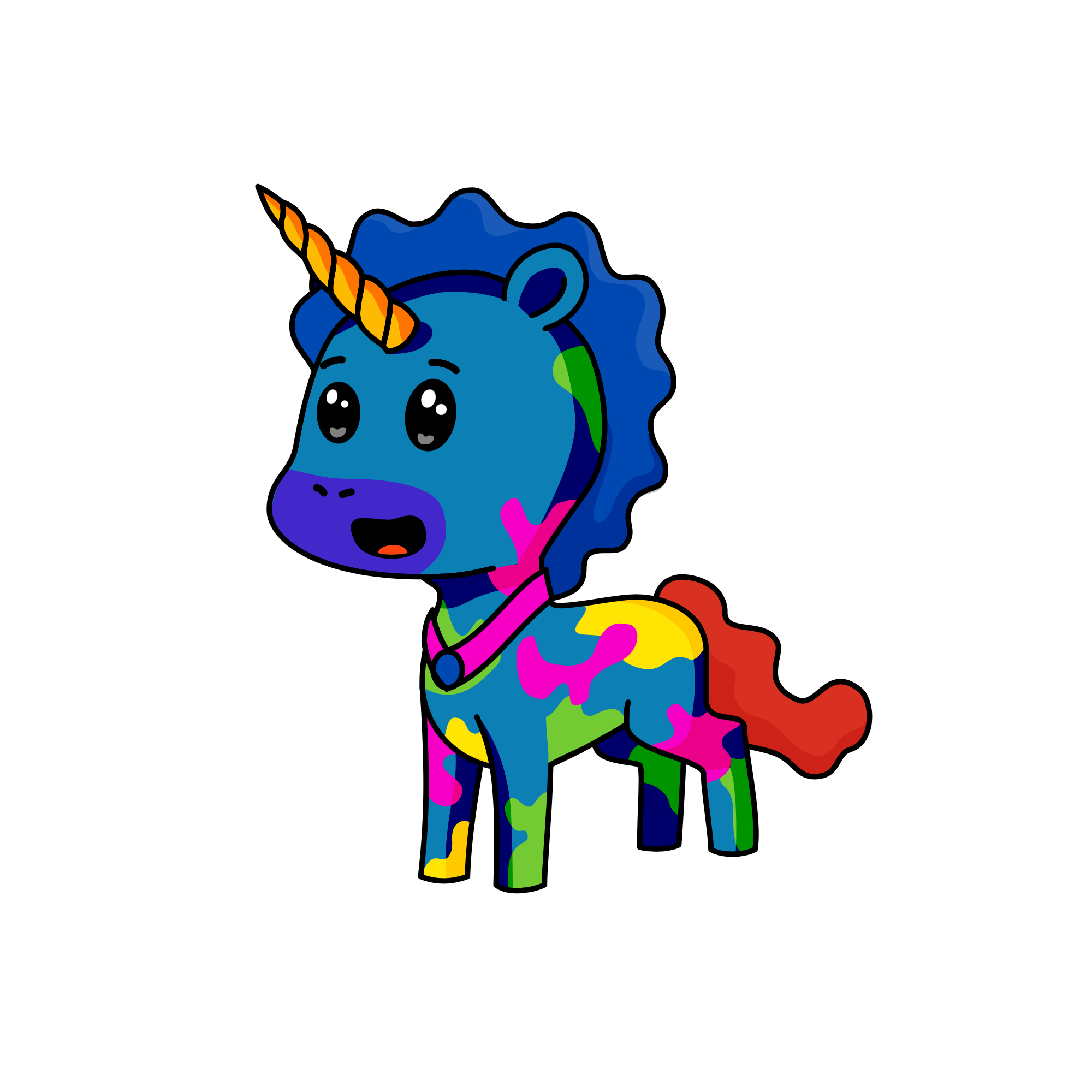 Ghghgygug, the unicorn