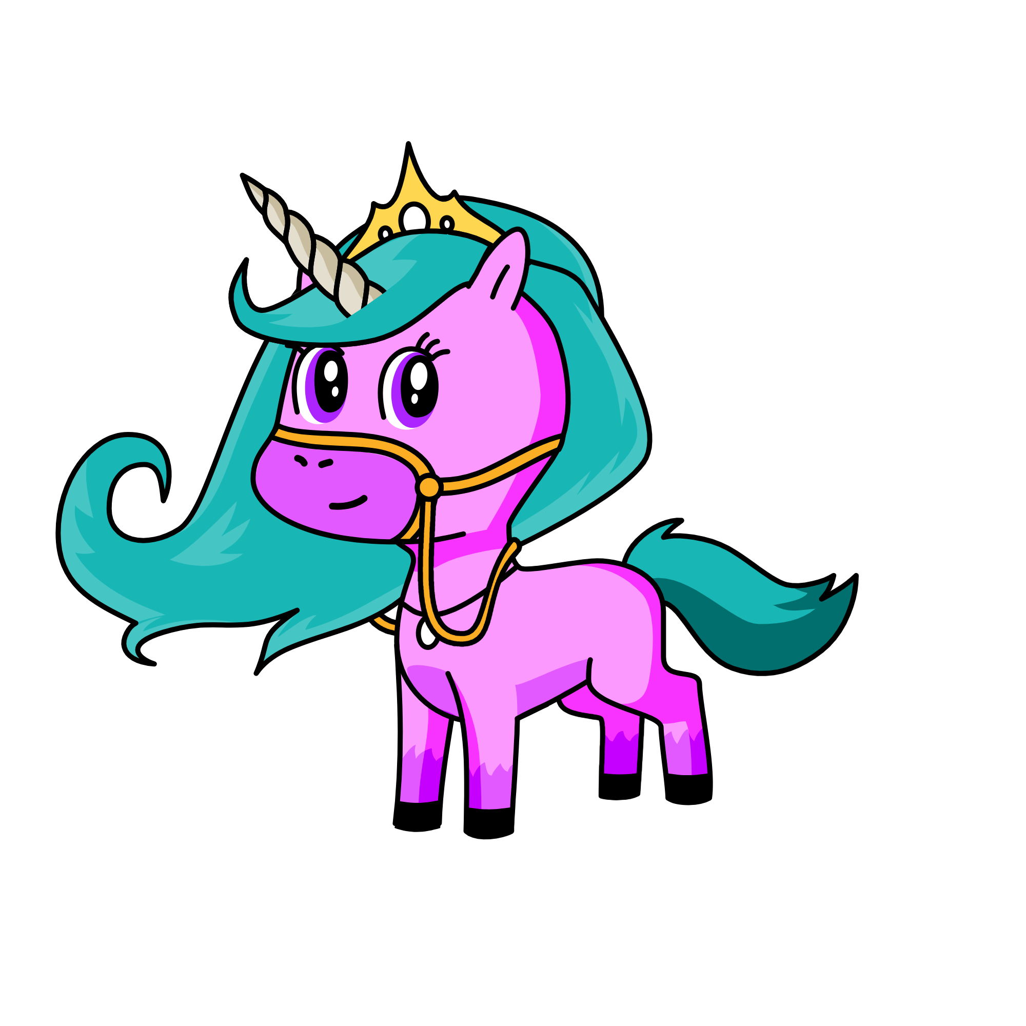 (this unicorn is too amazing to be named), the unicorn