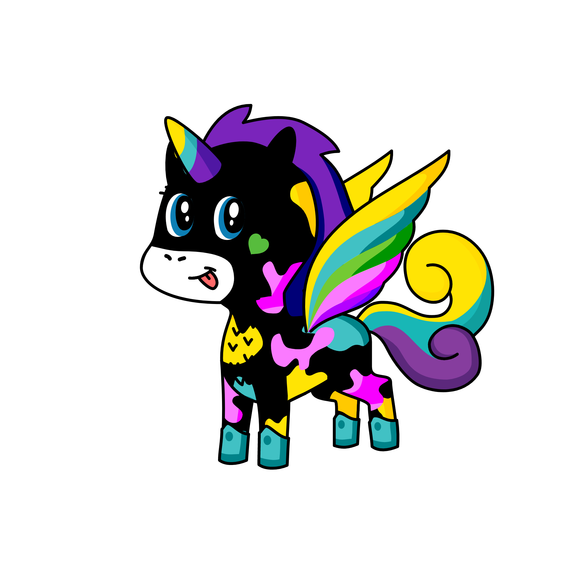 just unicorn, the unicorn