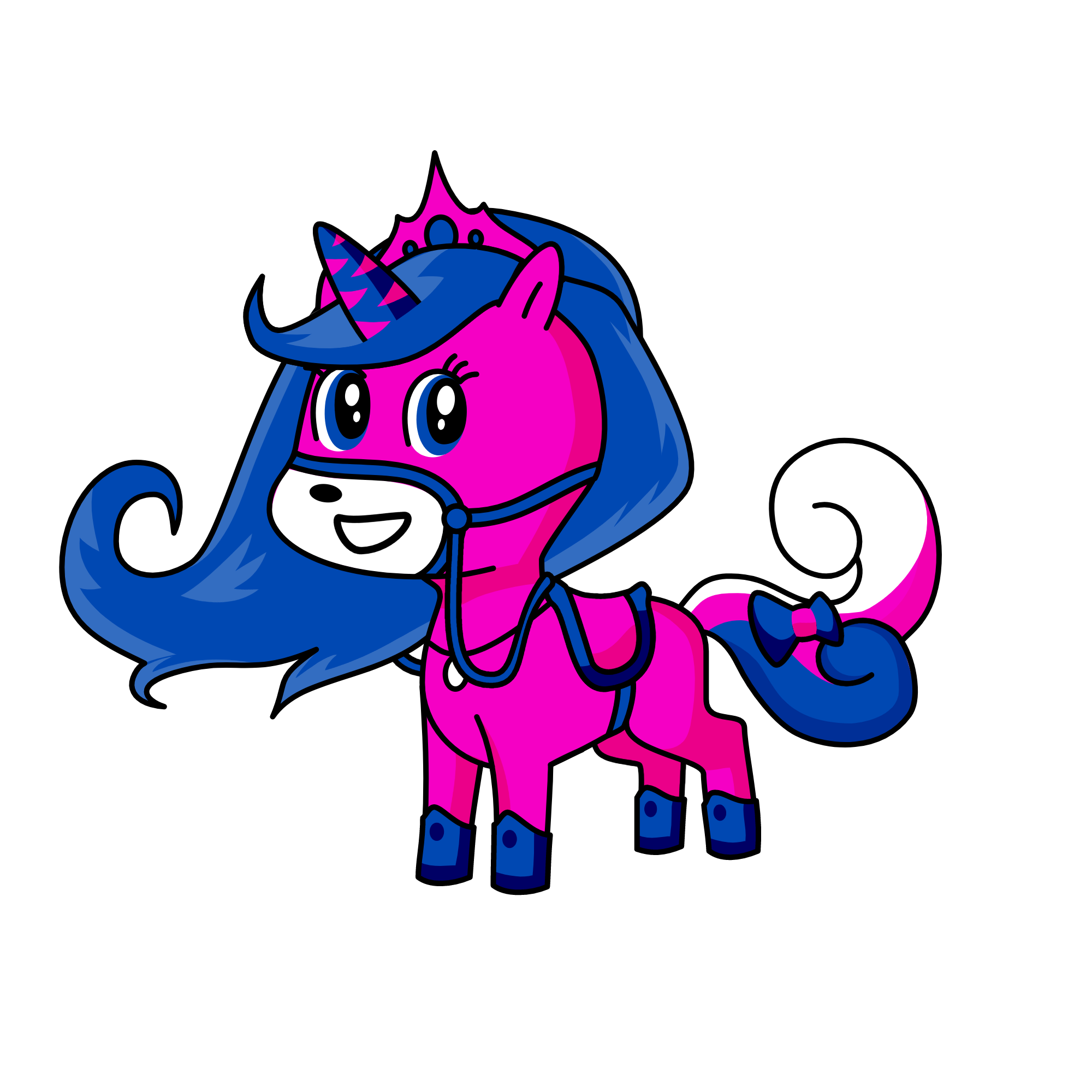 Tiana, the unicorn