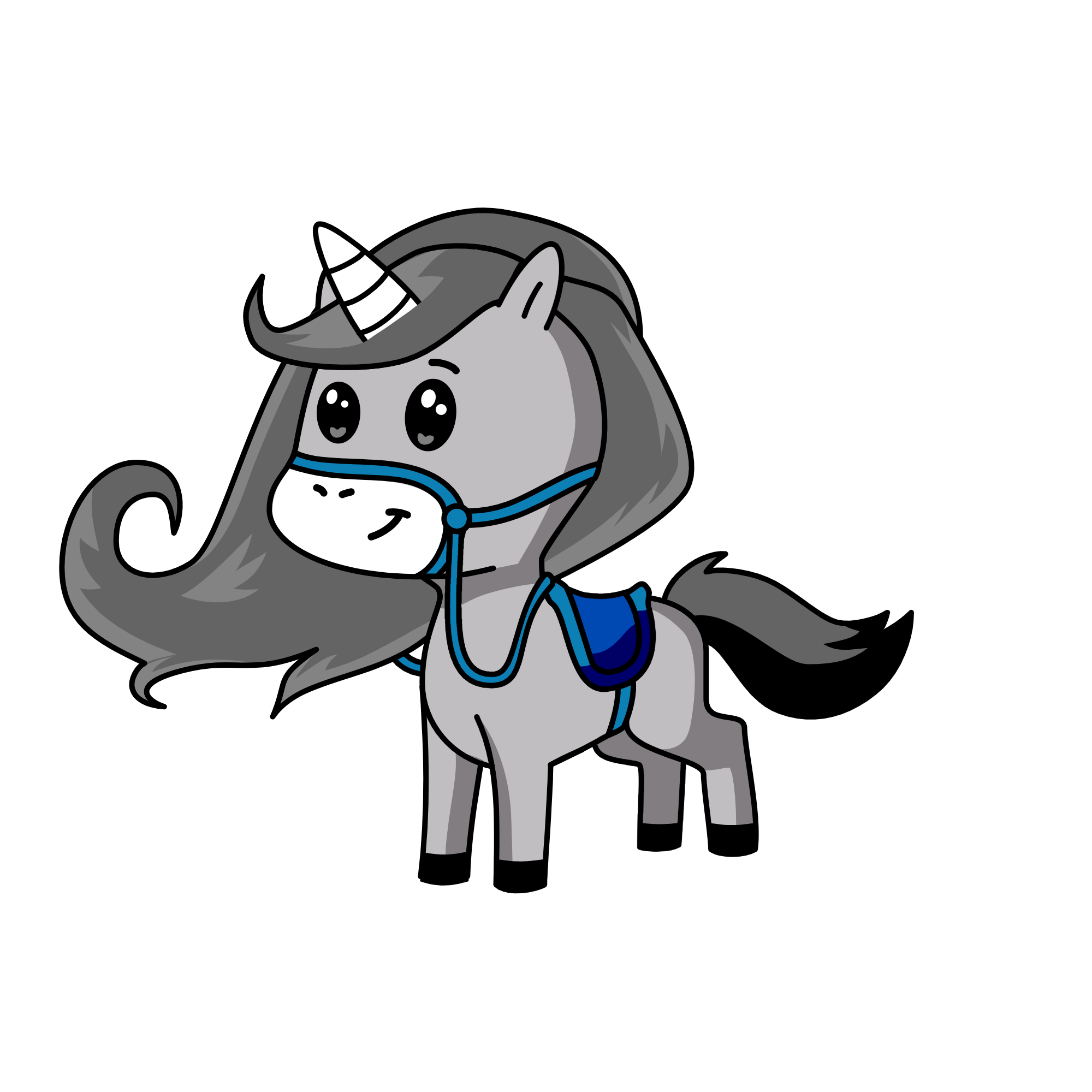 Noodles, the unicorn