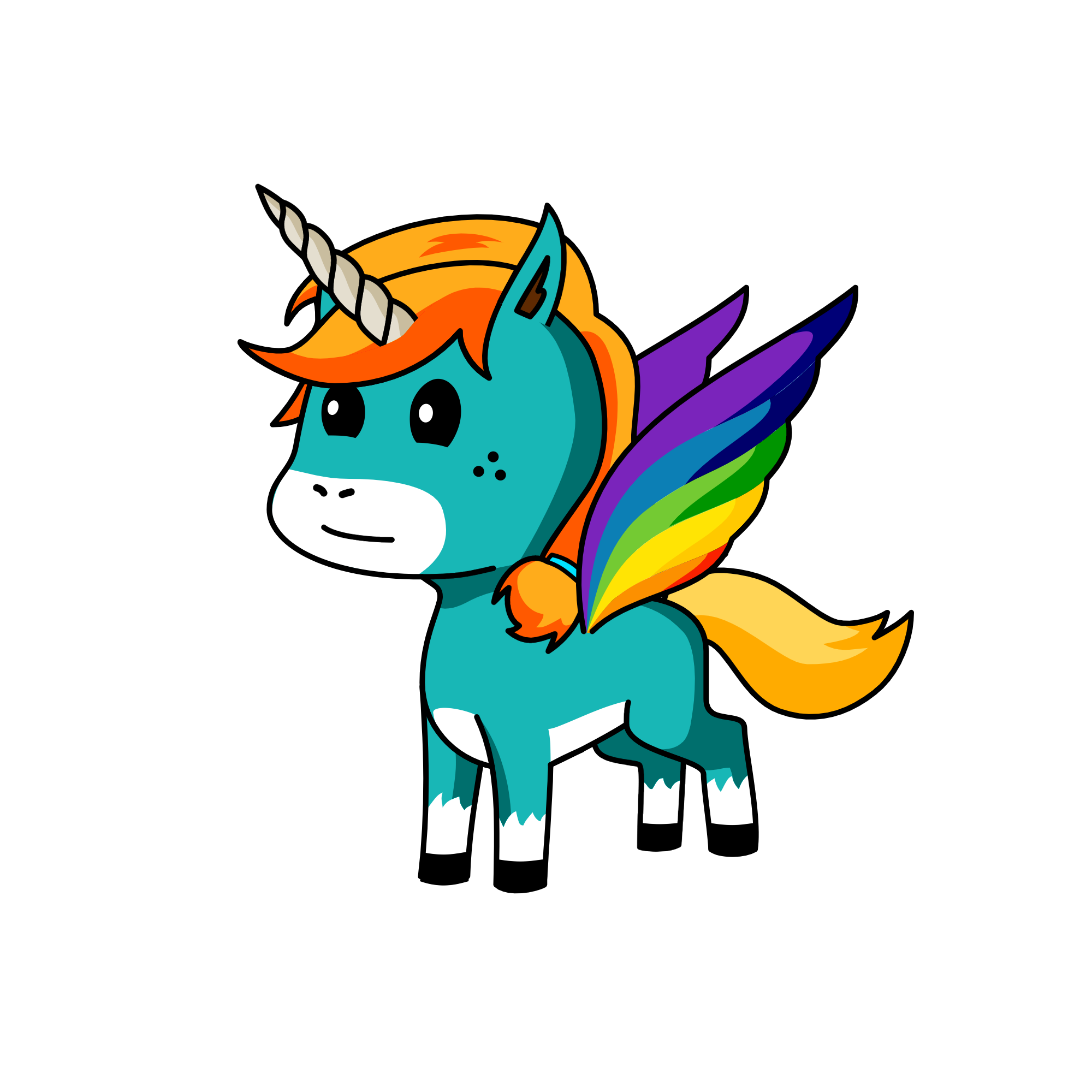 Kaleidoscope , the unicorn