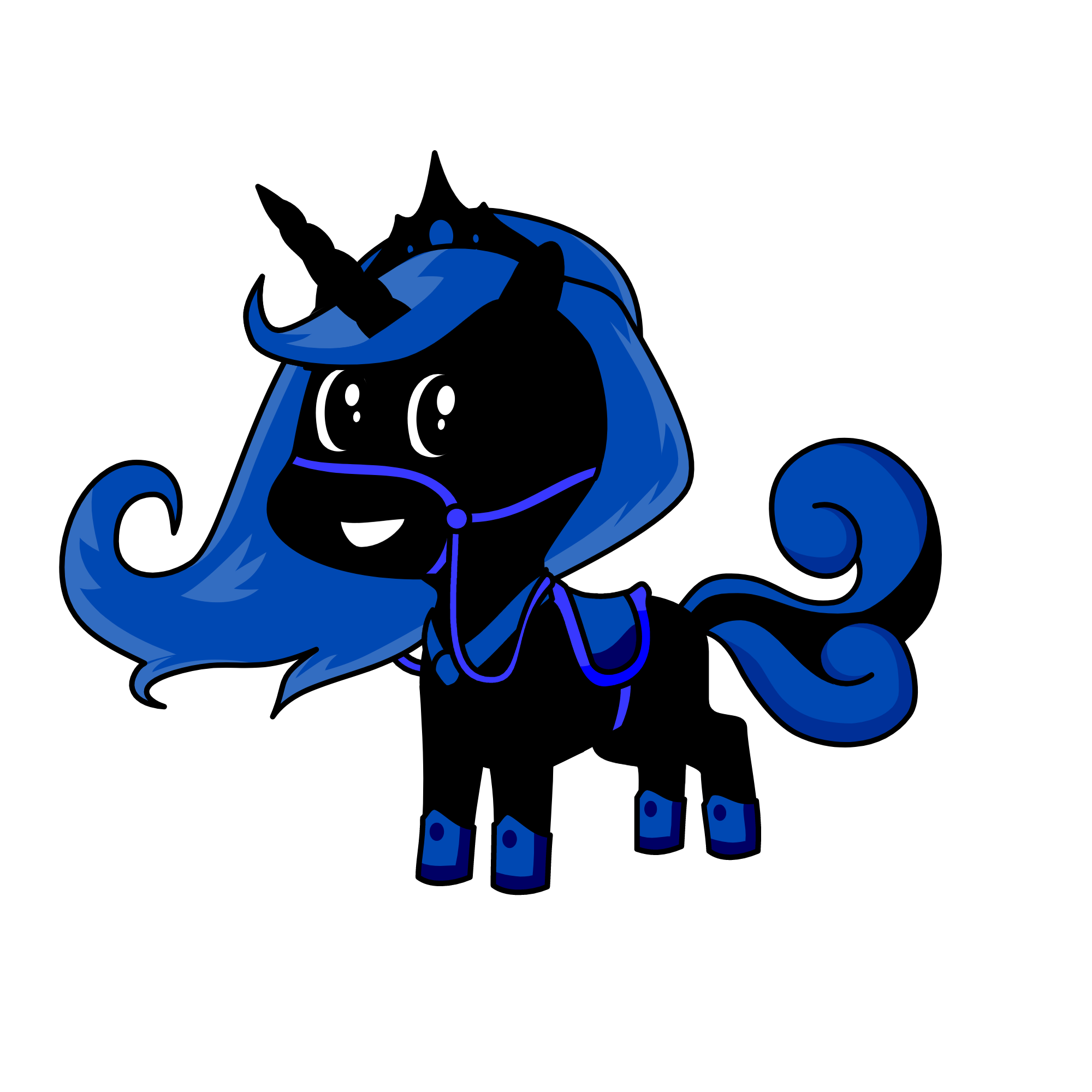 nightmare moon, the unicorn
