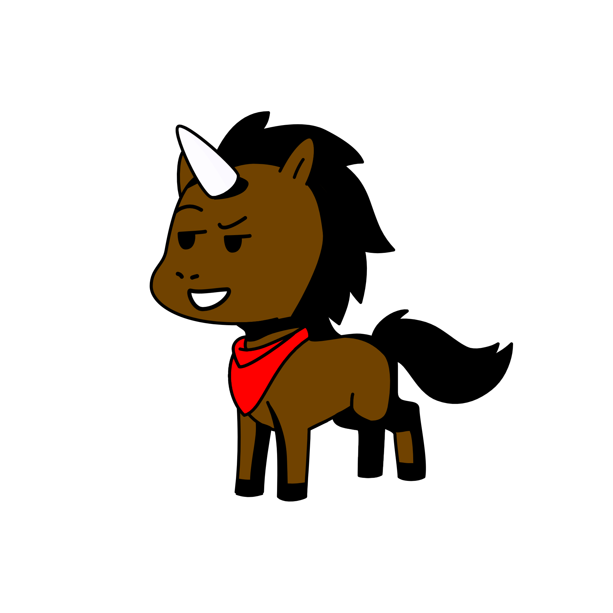Choco, the unicorn