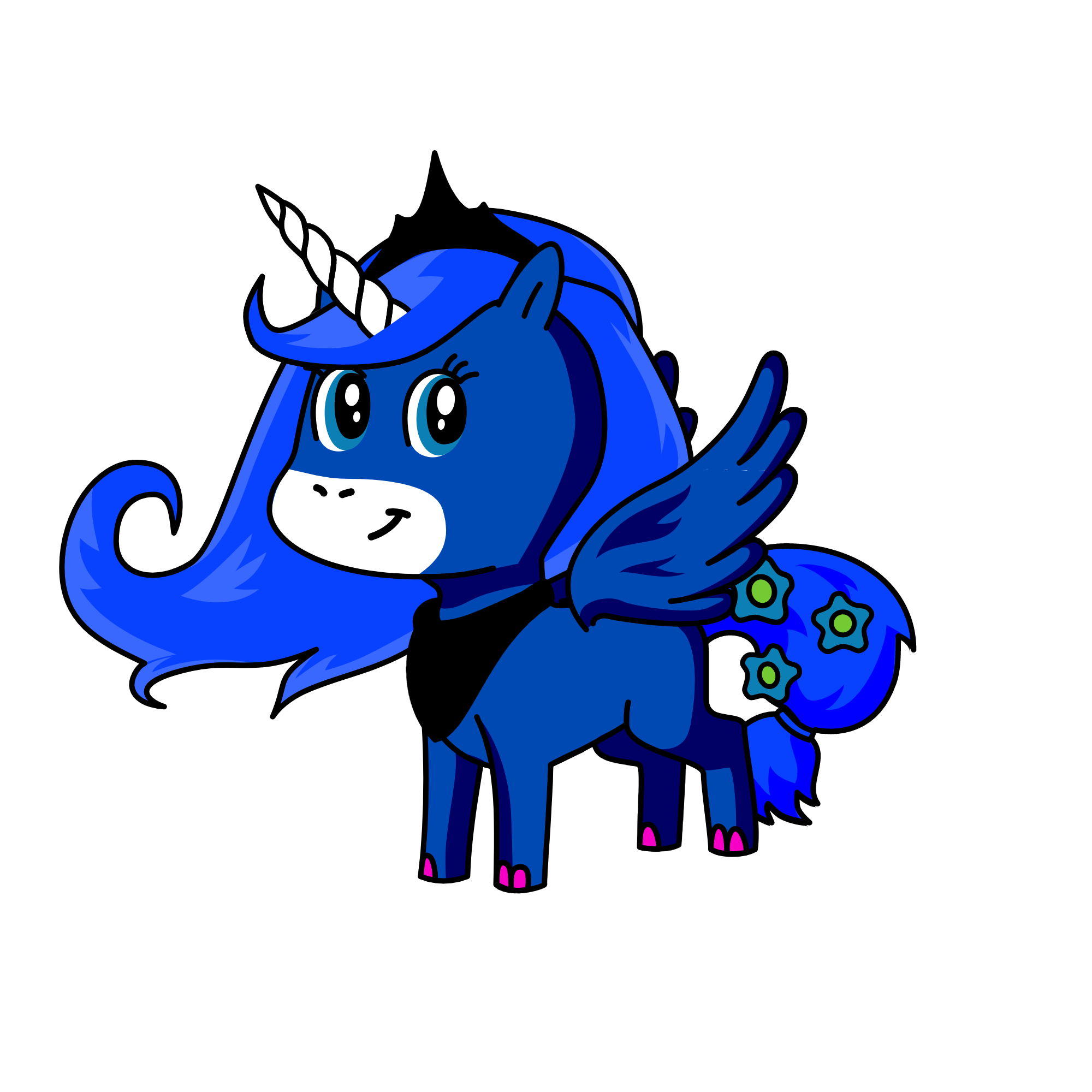 Princess Luna, the unicorn