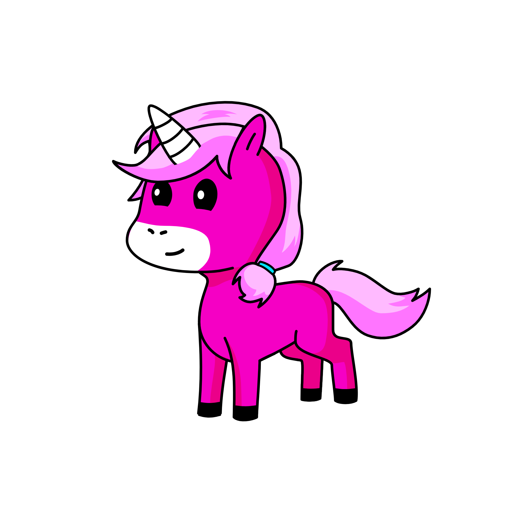 pinky, the unicorn