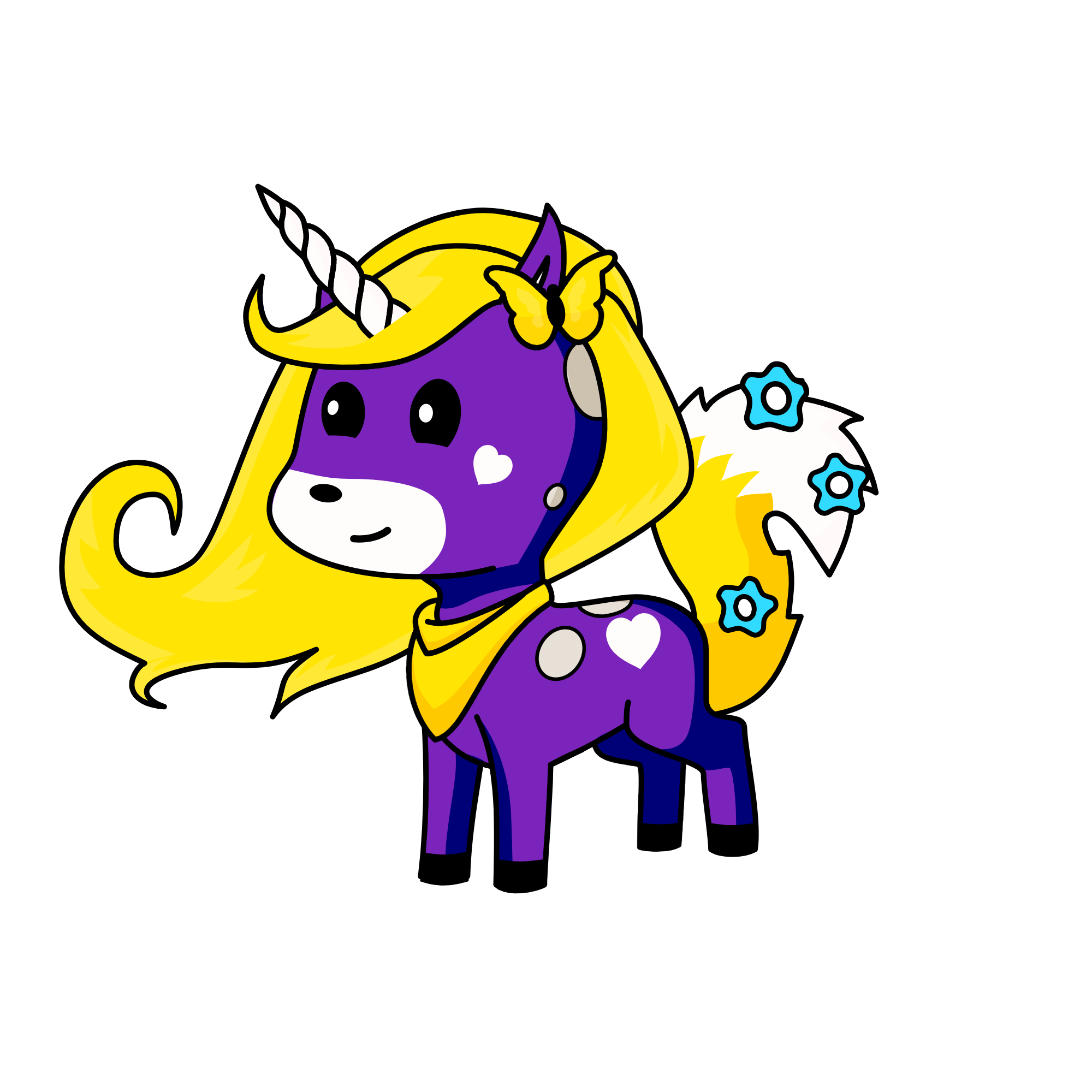 Saffire, the unicorn