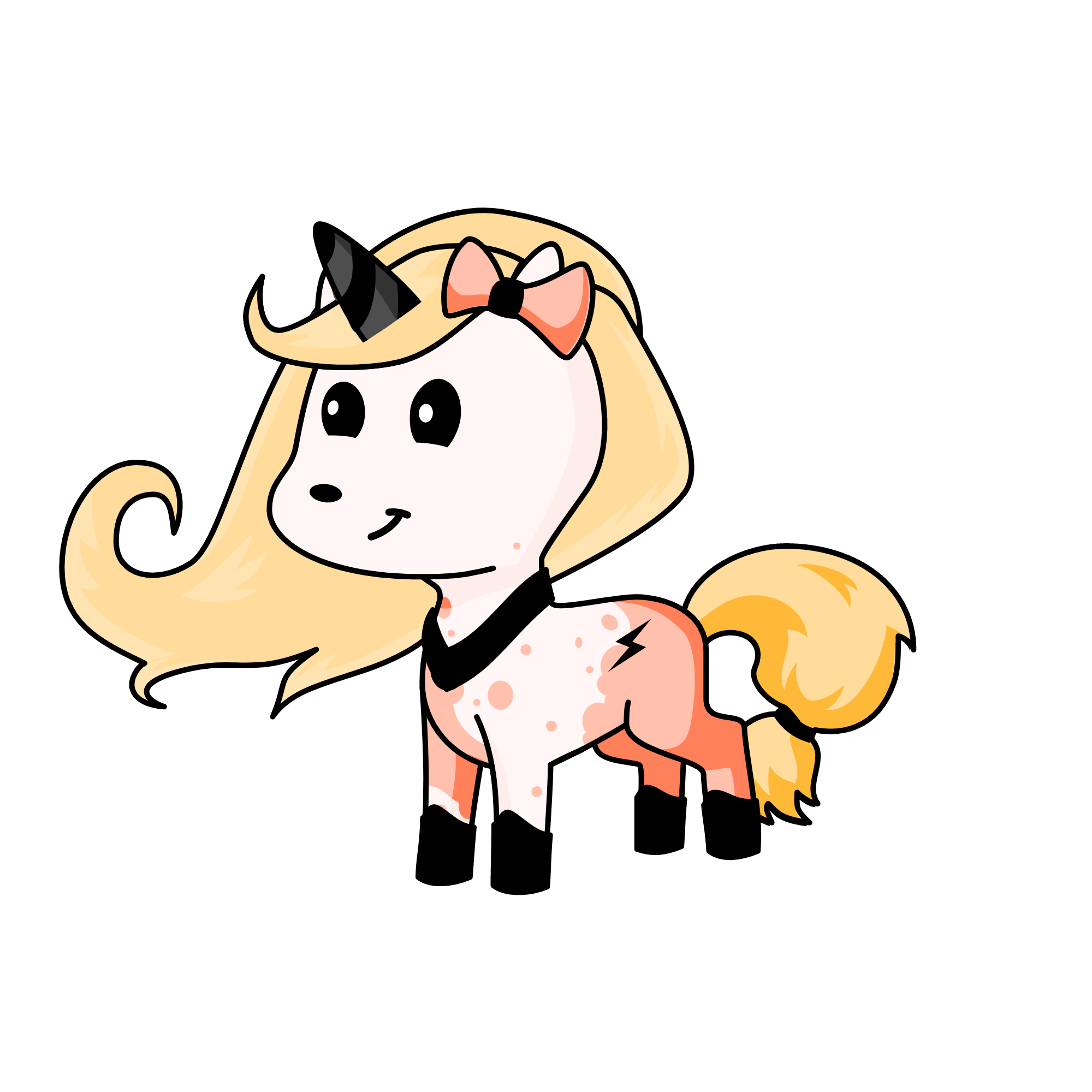 Adelaida Magne, the unicorn