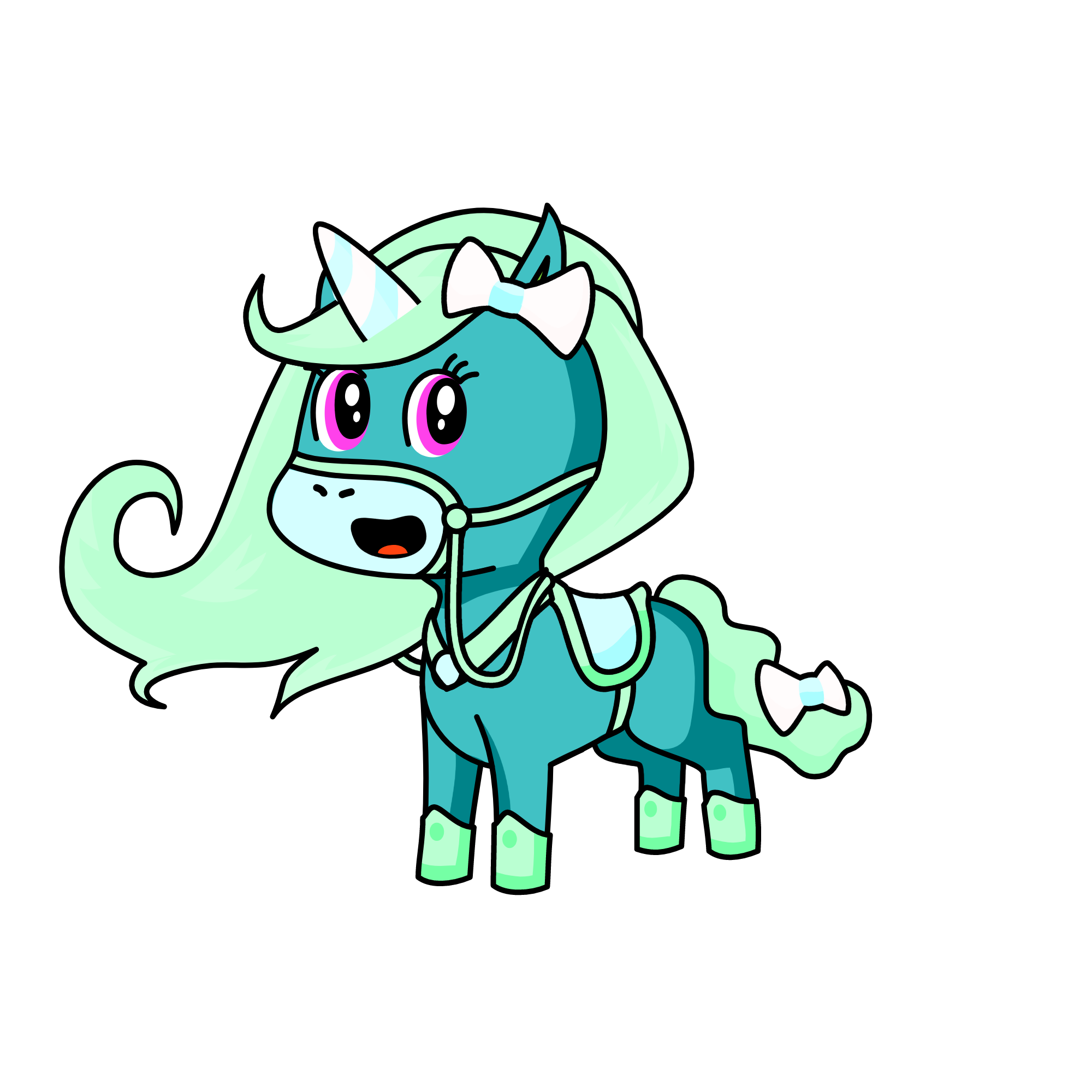 P, the unicorn