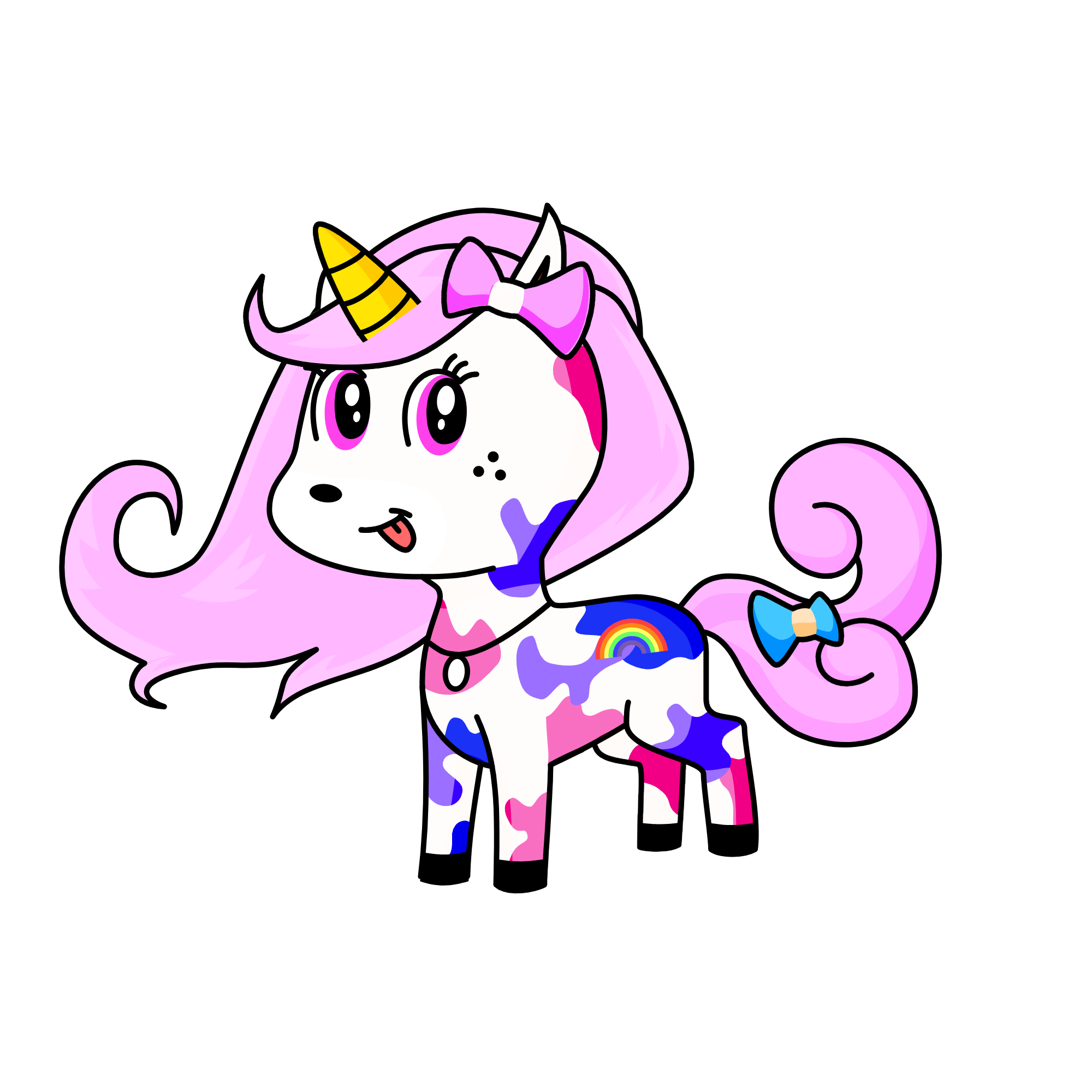 COTTON ICE SCREAM, the unicorn