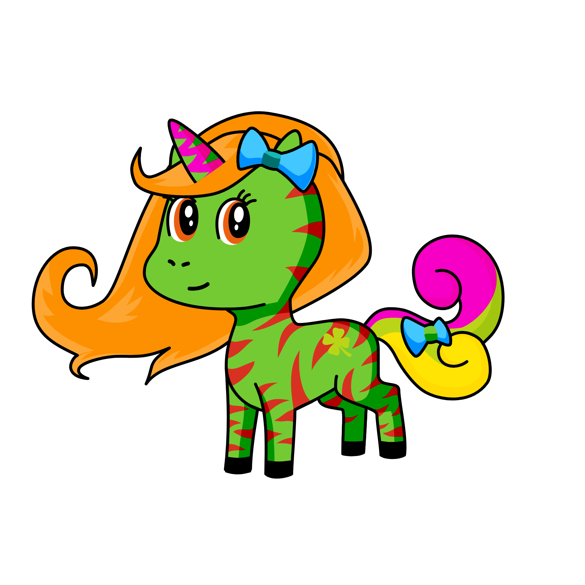 Sunshine Cloverleaf, the unicorn