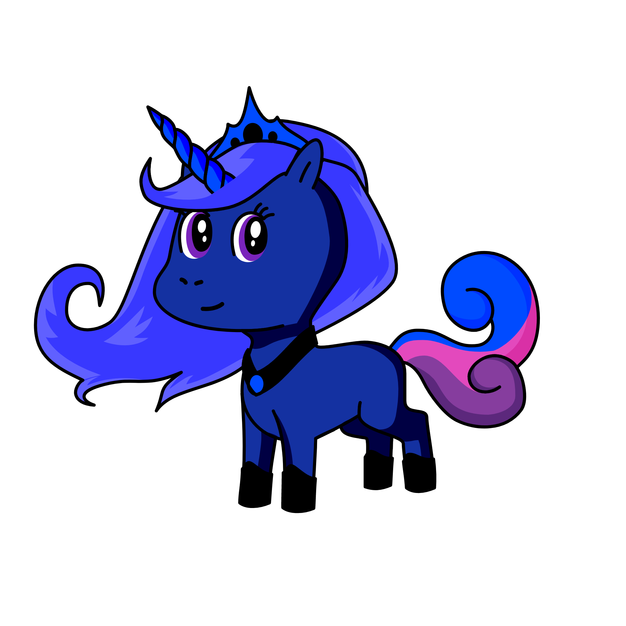 luna, the unicorn