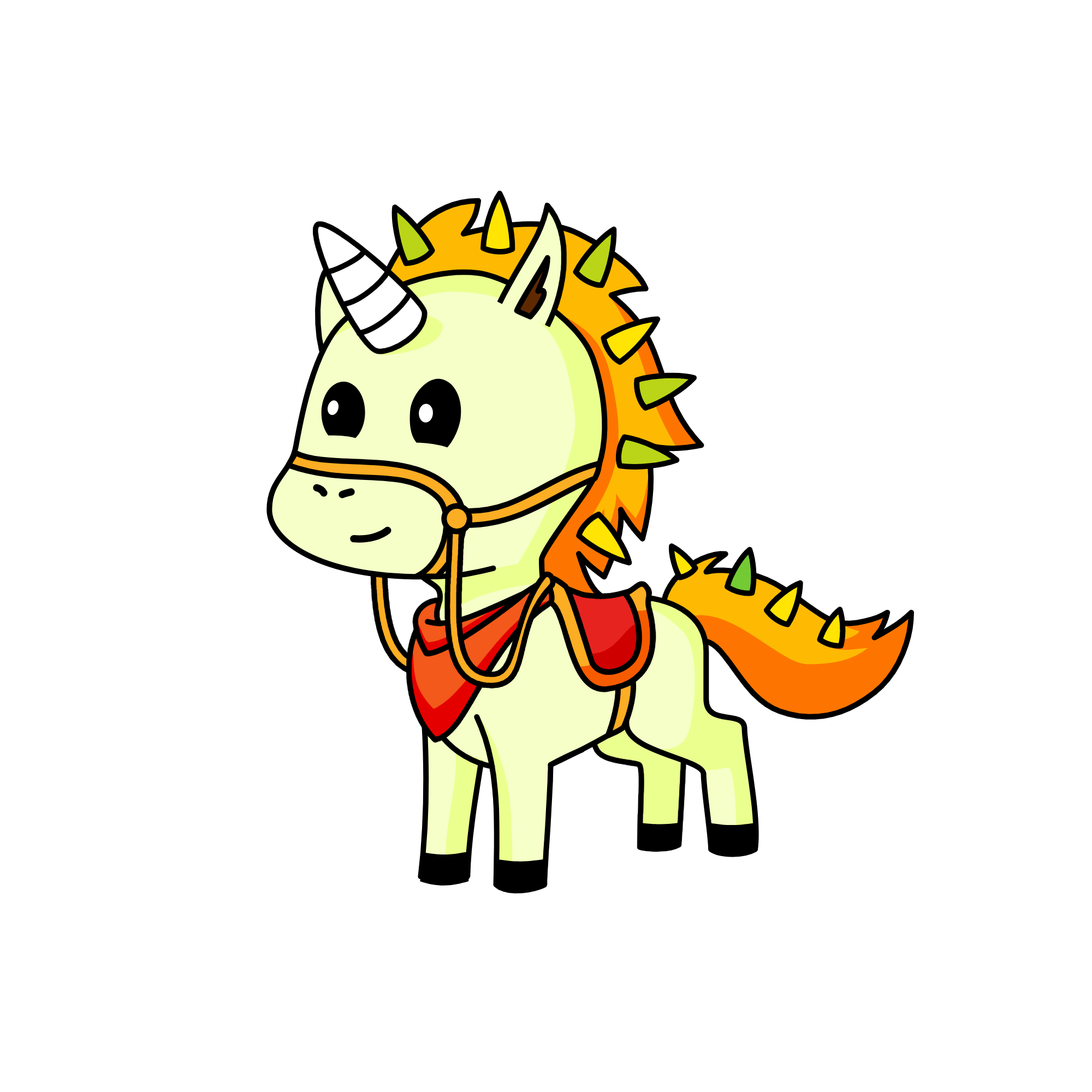 as, the unicorn
