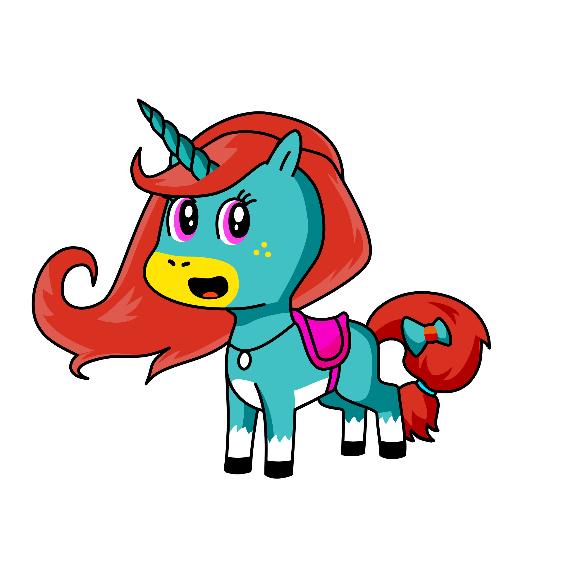 Sky, the unicorn