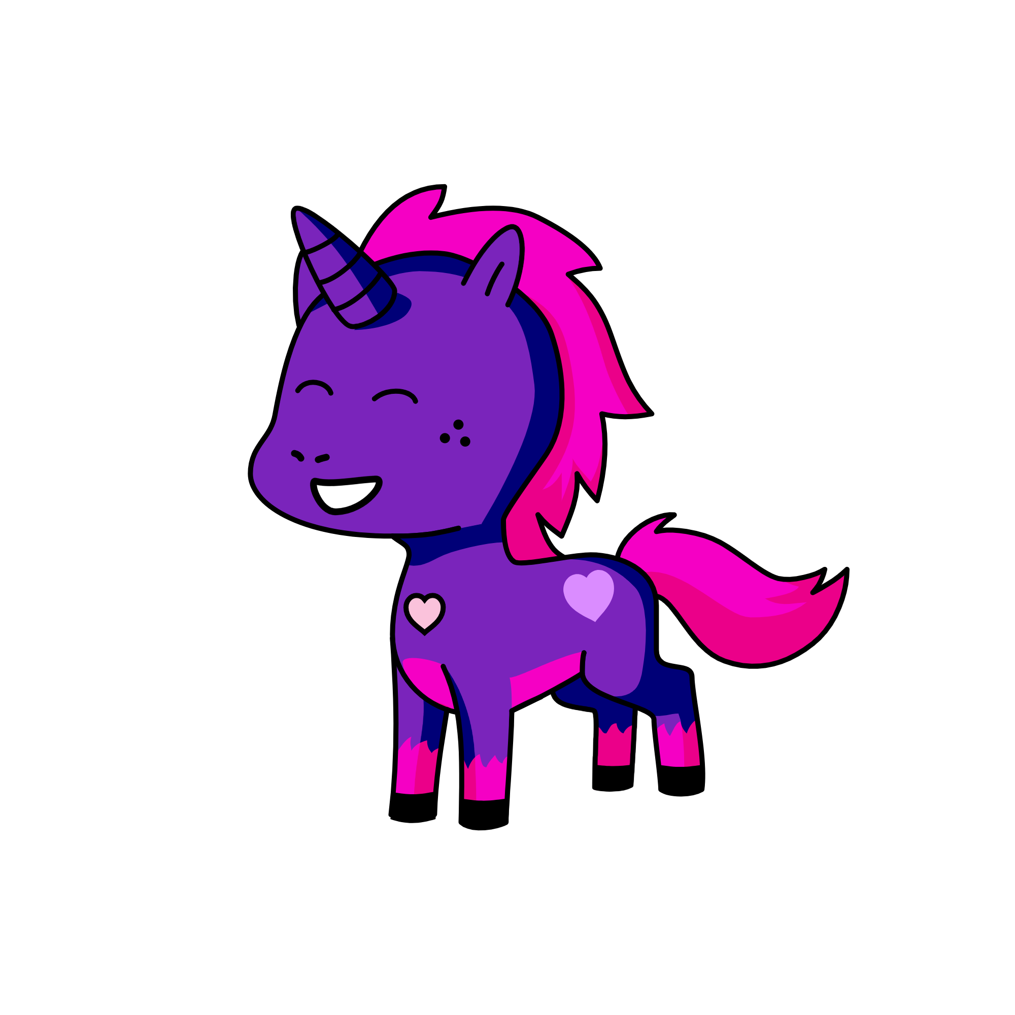 candy , the unicorn