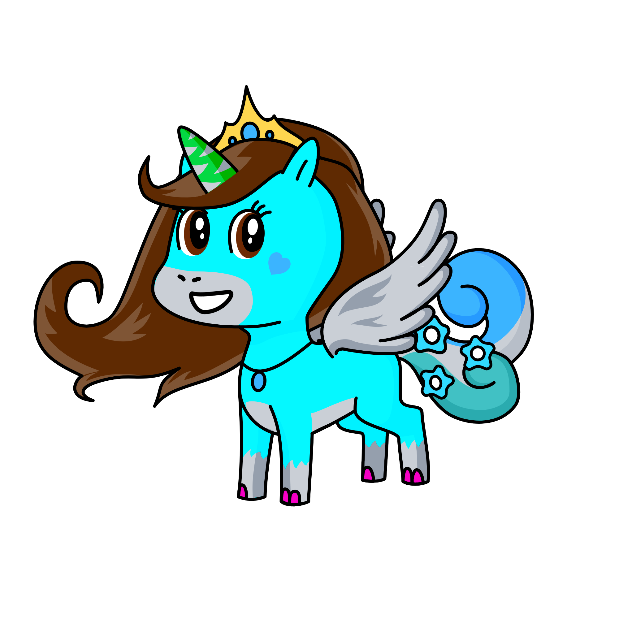 Pamela, the unicorn